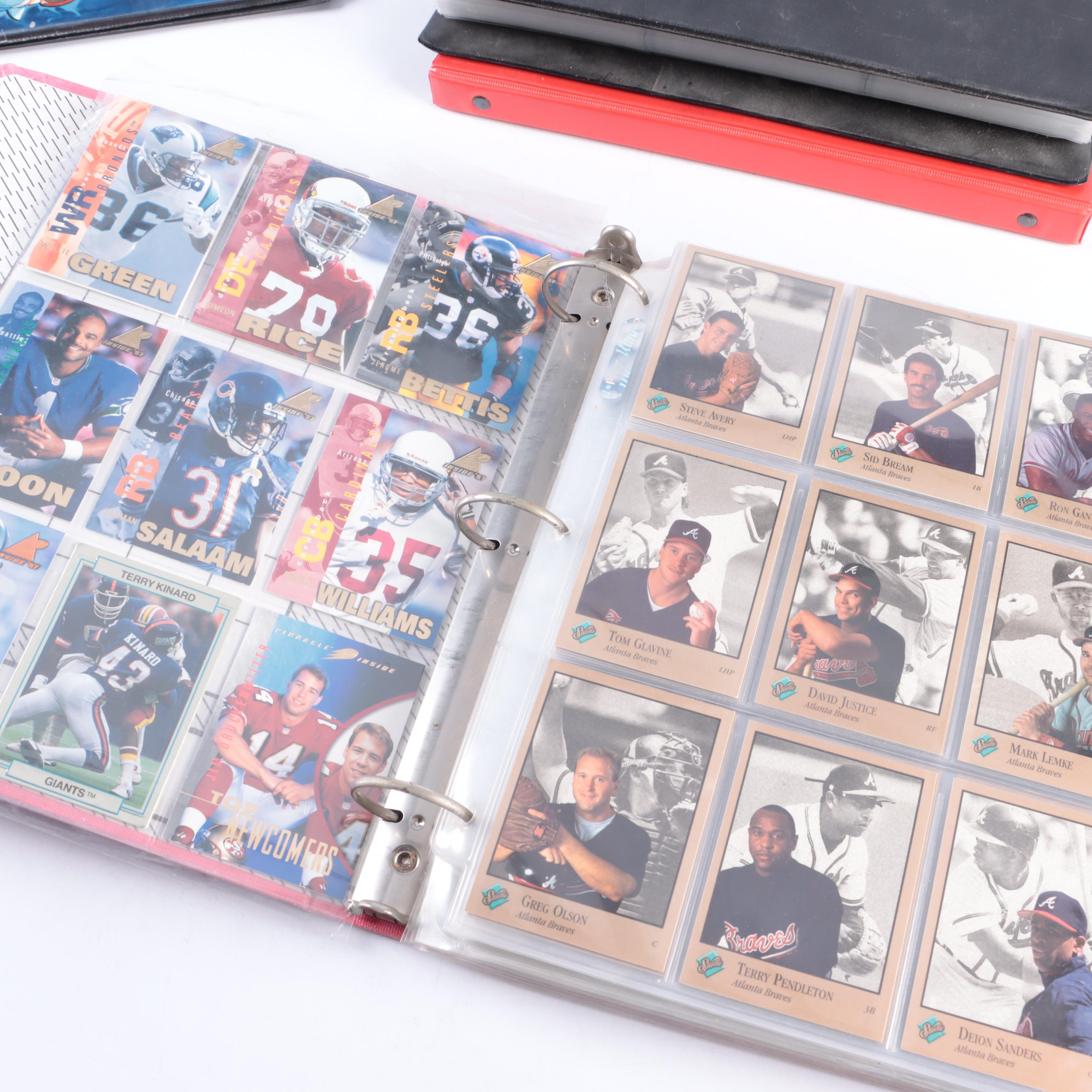 Fleer with Other Baseball Cards Featuring Frank Thomas and More, 1990s–2000s