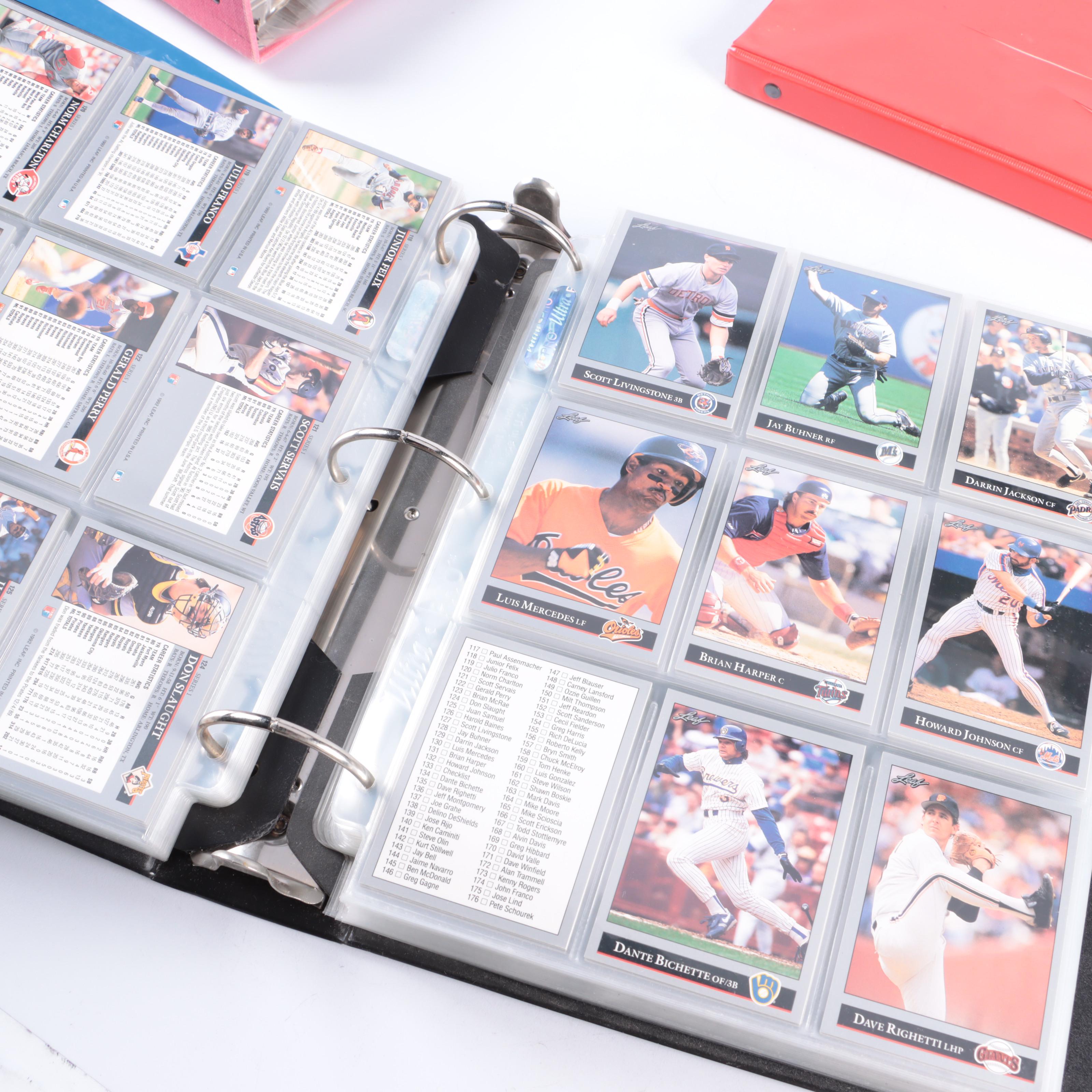 Fleer with Other Baseball Cards Featuring Frank Thomas and More, 1990s–2000s