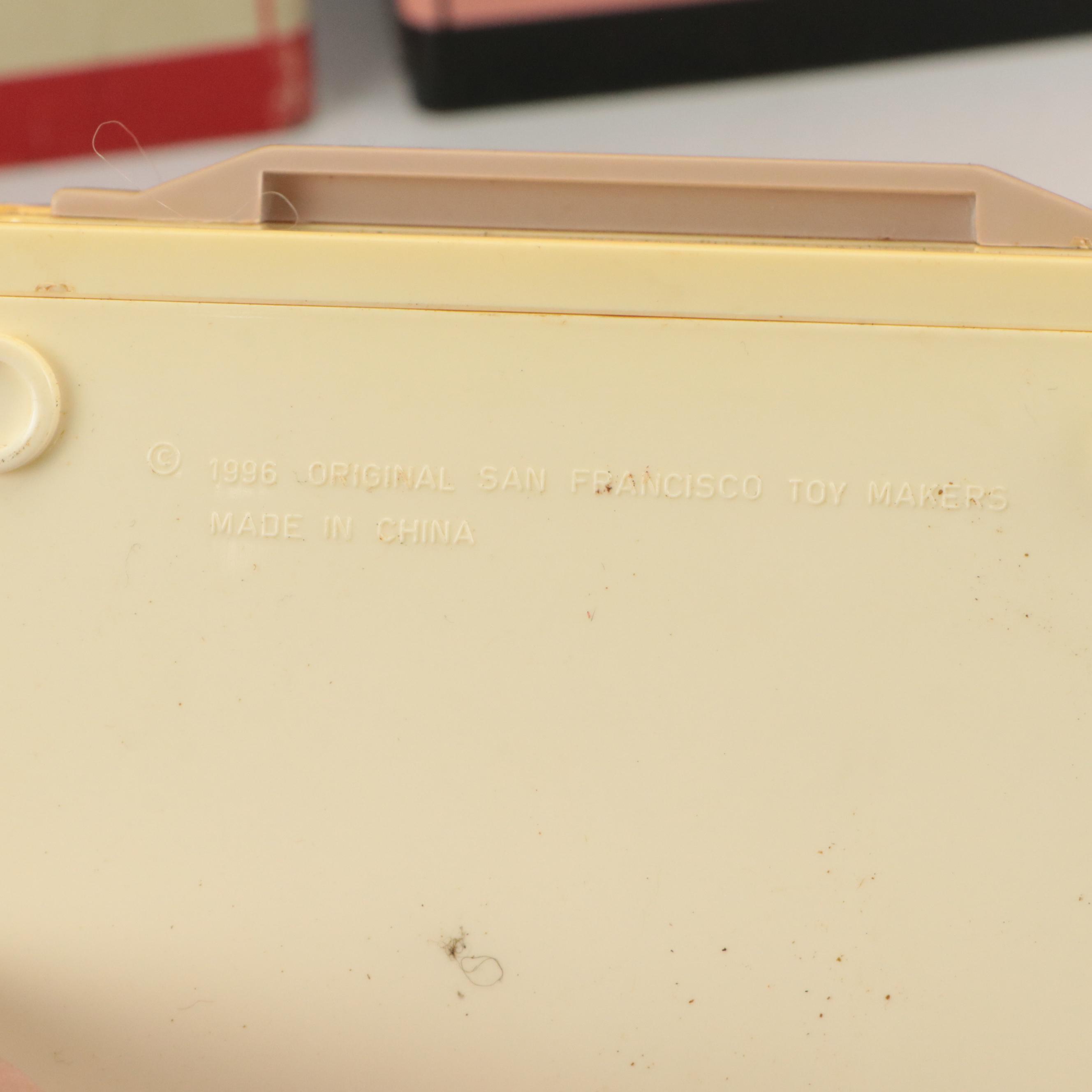 Wolverine Tin Litho Toy Range Ovens with Other Metal and Plastic Toy Kitchenalia