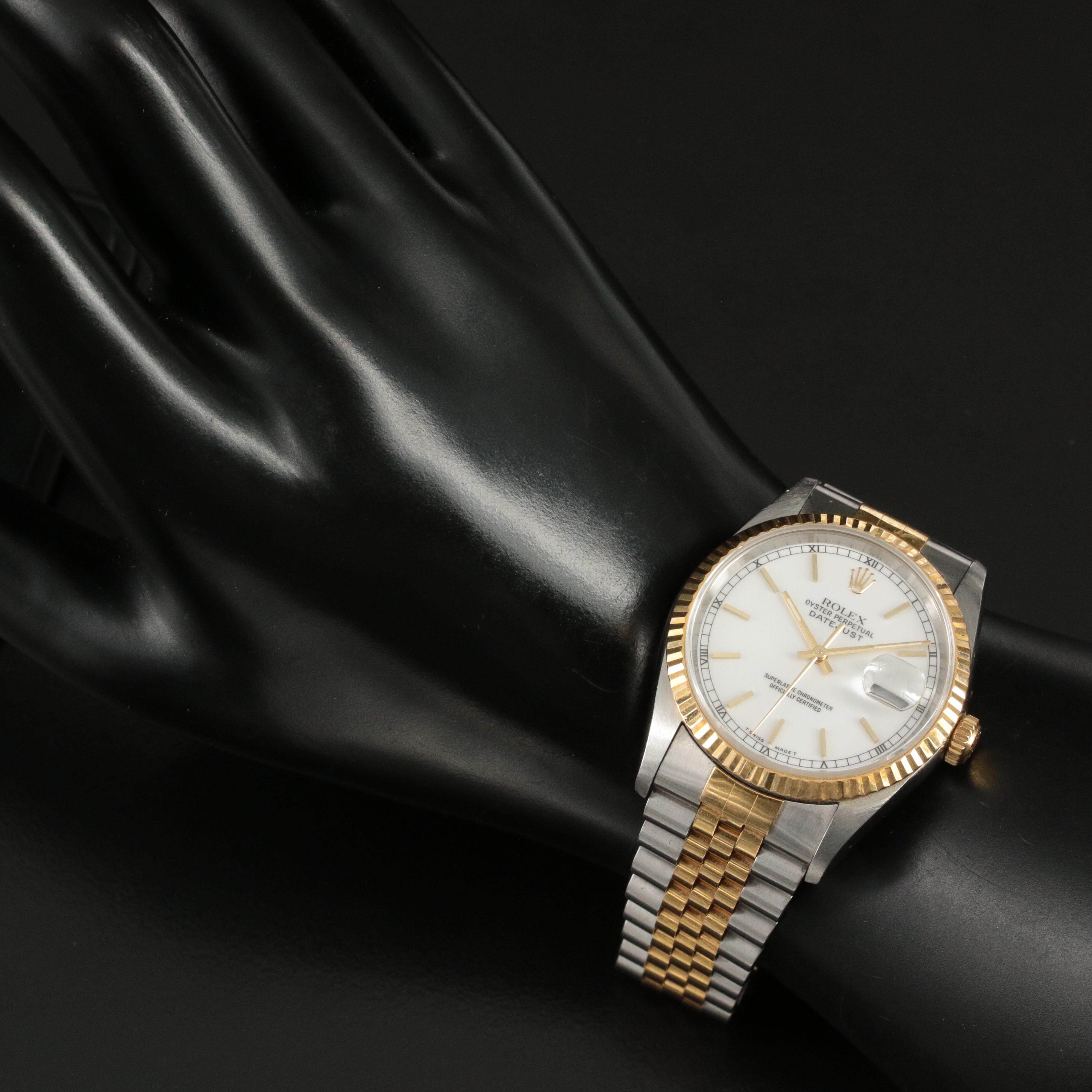 1996 Rolex Oyster Perpetual Datejust Watch