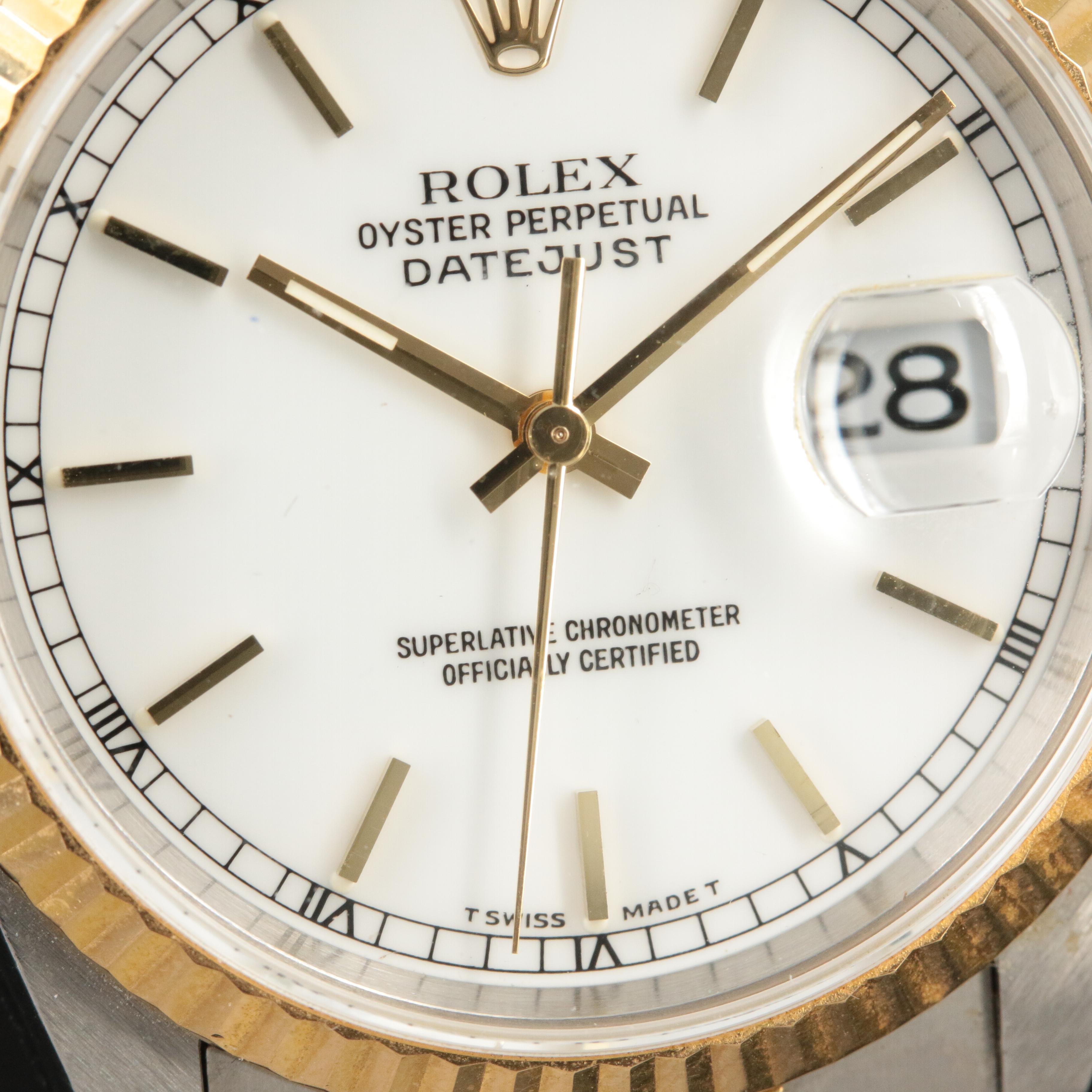 1996 Rolex Oyster Perpetual Datejust Watch