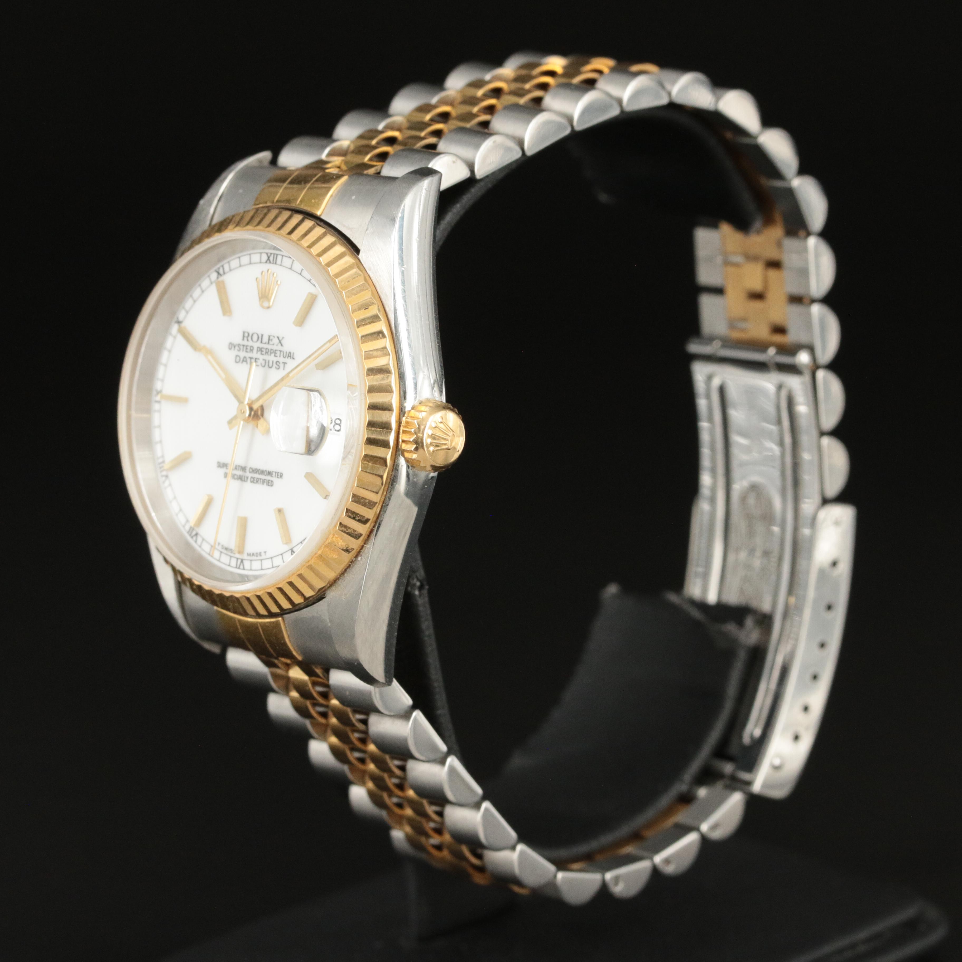 1996 Rolex Oyster Perpetual Datejust Watch