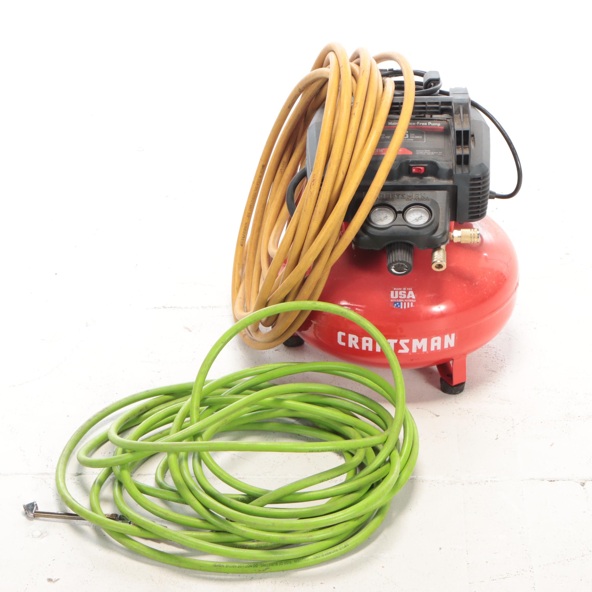 Craftsman 150 PSI 6 Gallon Electric Pancake Air Compressor EBTH