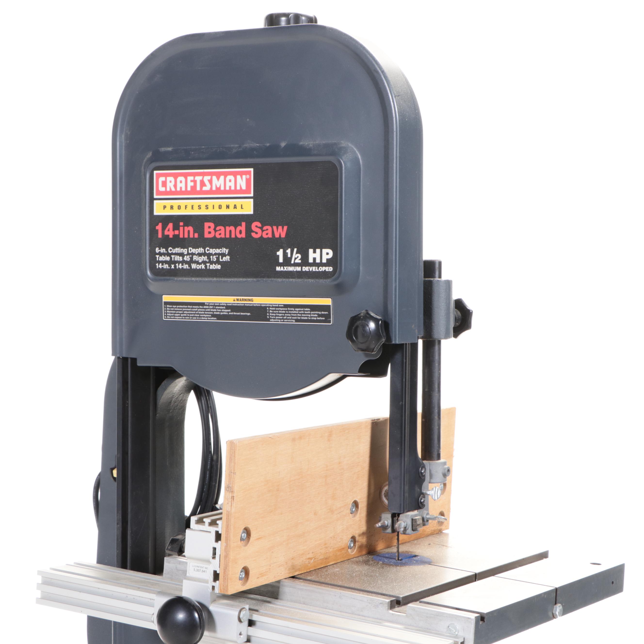 Craftsman "Model 137224140" 14" Band Saw
