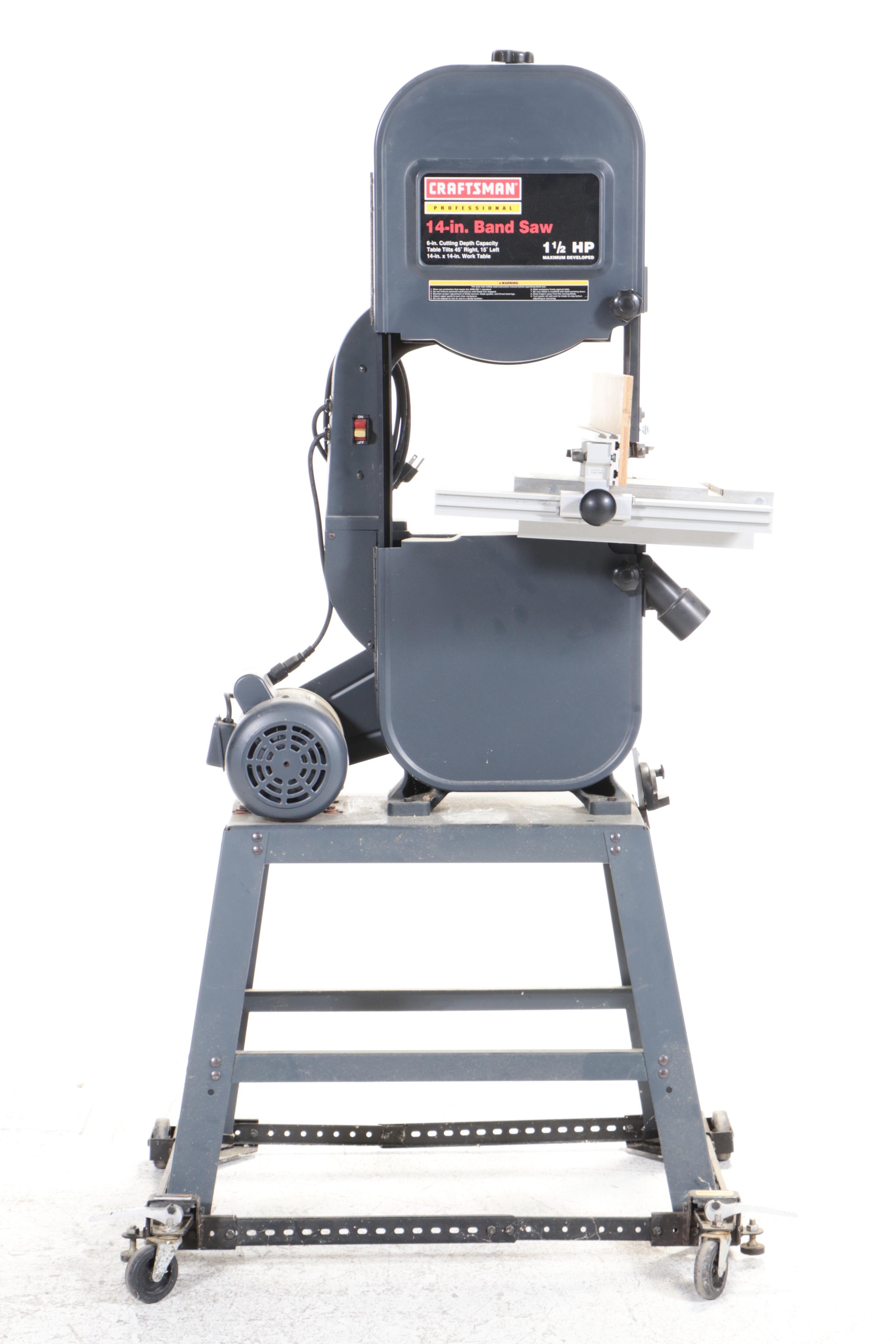 Craftsman "Model 137224140" 14" Band Saw