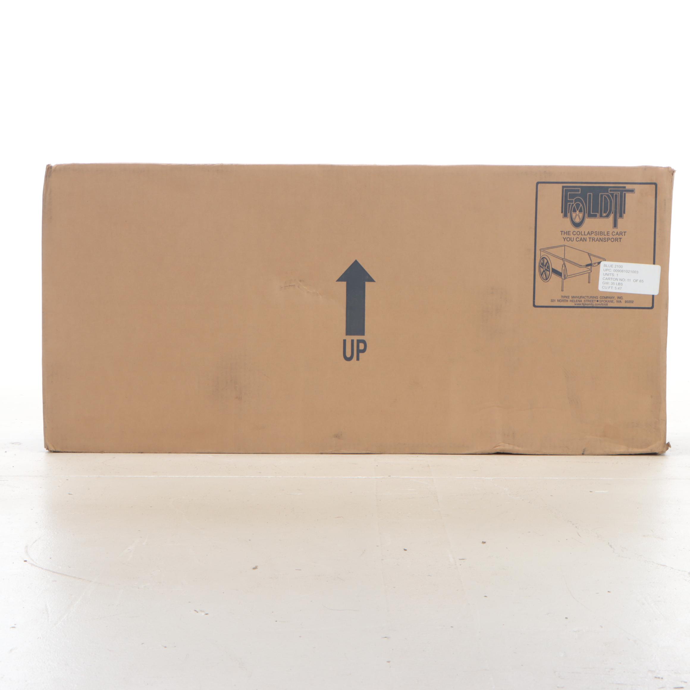 Tipke Mfg. Foldit Collapsible Folding Utility Cart