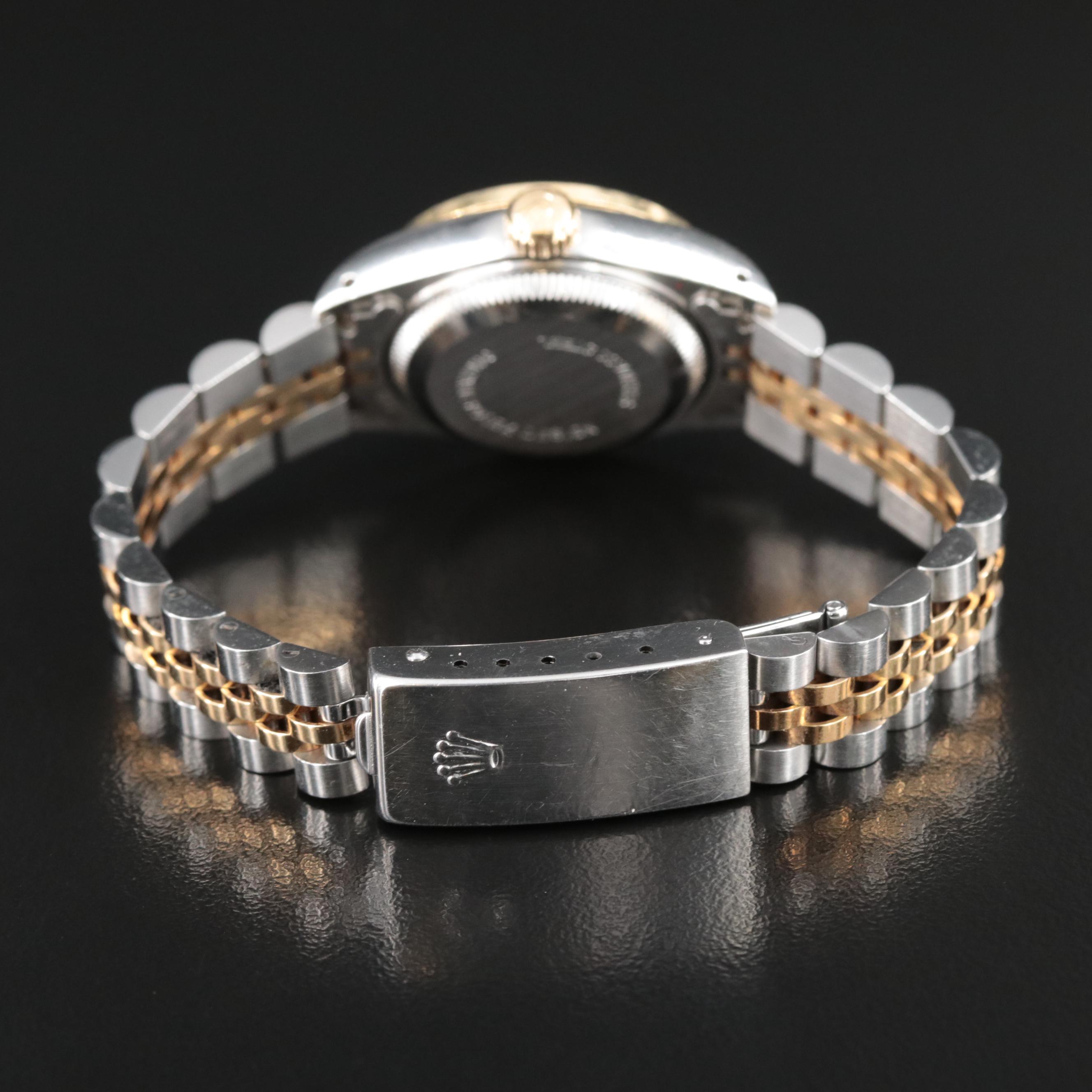 1991 Rolex Custom Diamond Dial and Bezel Datejust Watch