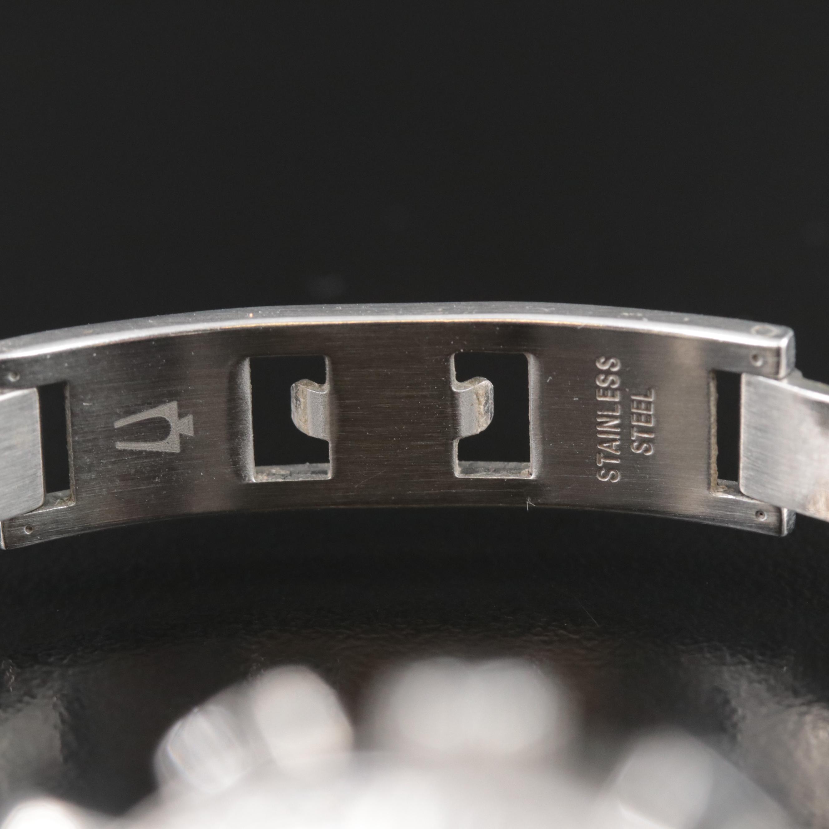 Bulova Diamond Bezel Quartz Watch