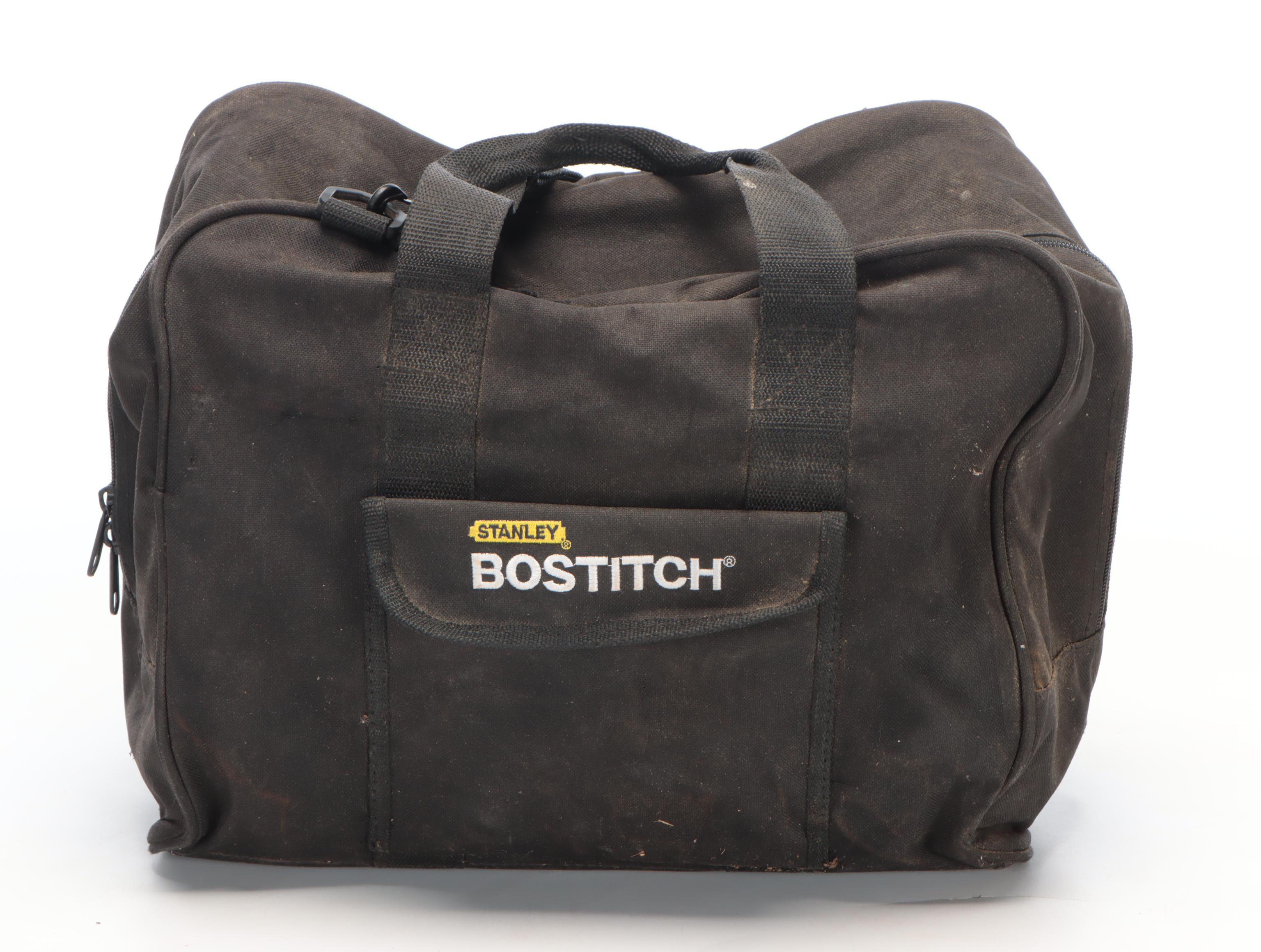 Bostitch Pneumatic Finish Nail and Staple Guns with Nails, Staples and Case