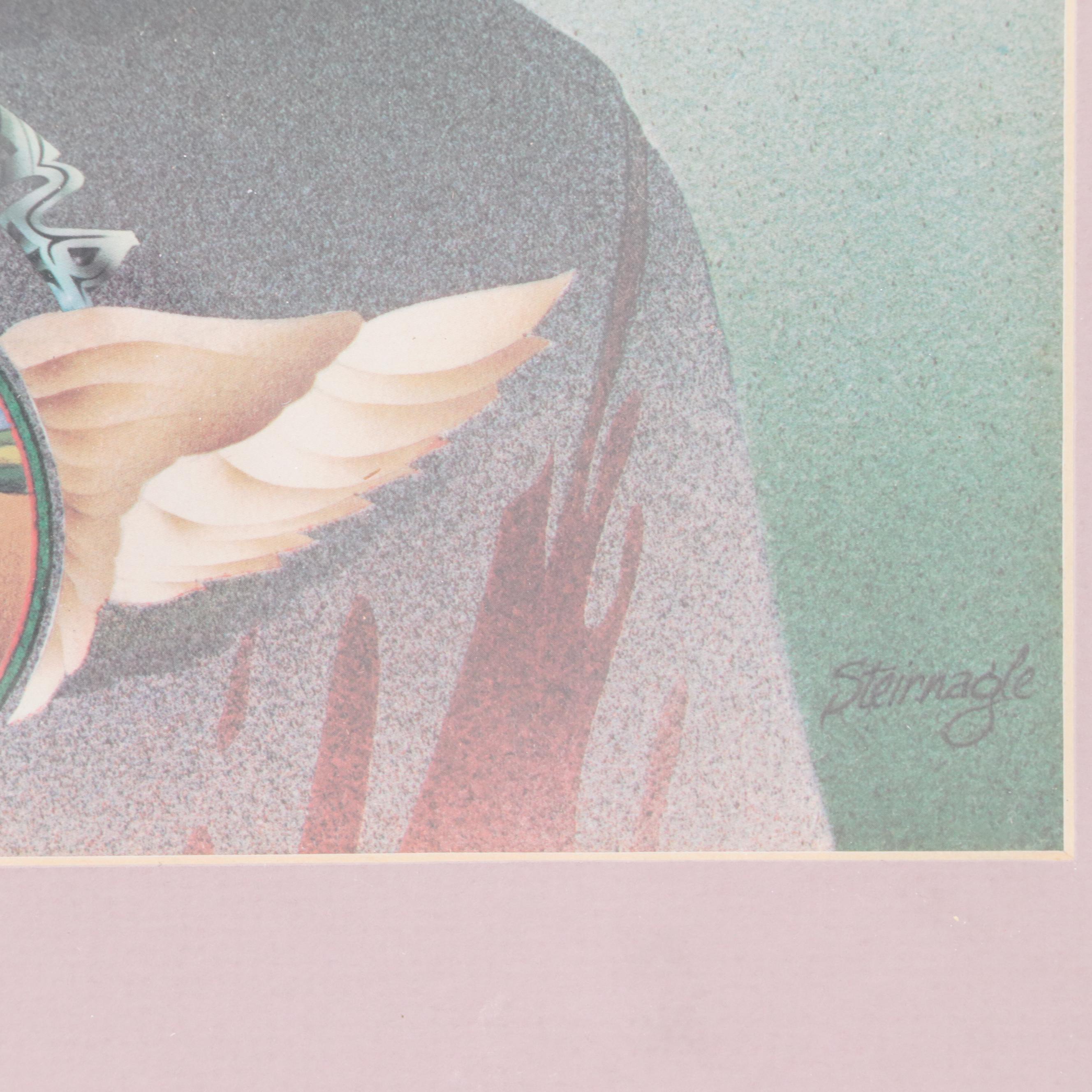 Jerry Garcia "Reflections" Framed LP Vinyl Record and Cover