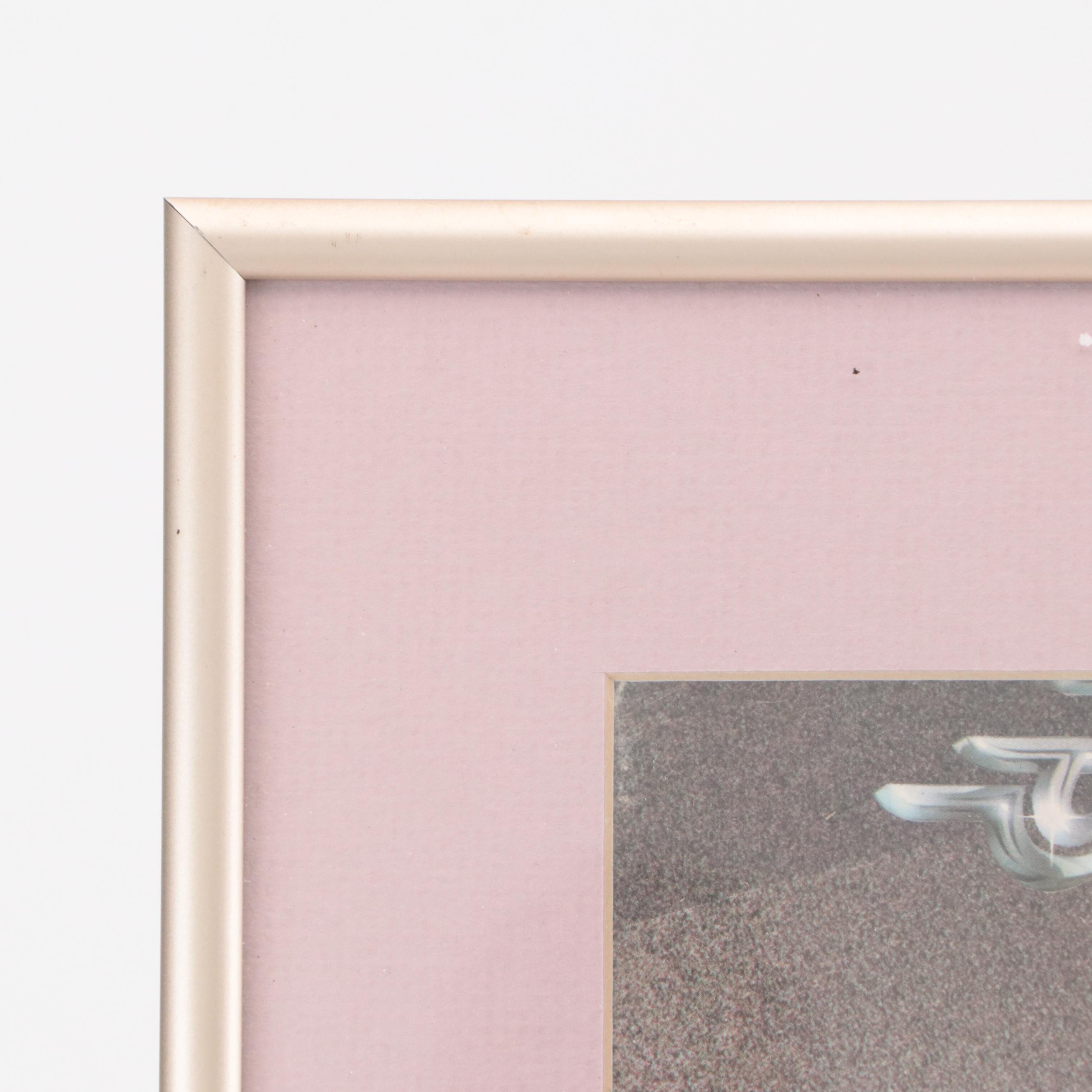 Jerry Garcia "Reflections" Framed LP Vinyl Record and Cover