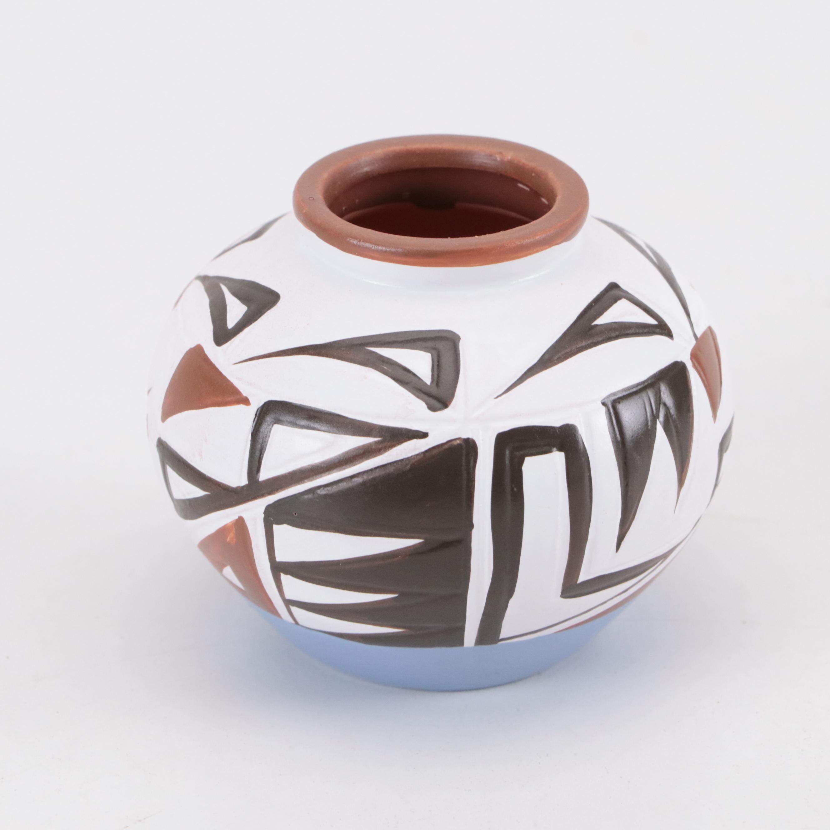 Heritage Signature "Anaba" Porcelain Doll with Pottery Jar