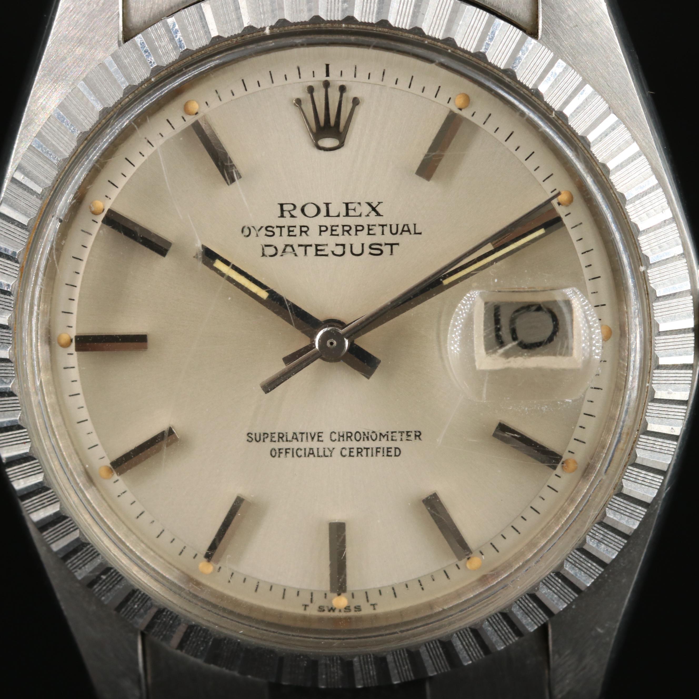 1977 Rolex Oyster Perpetual Datejust Watch