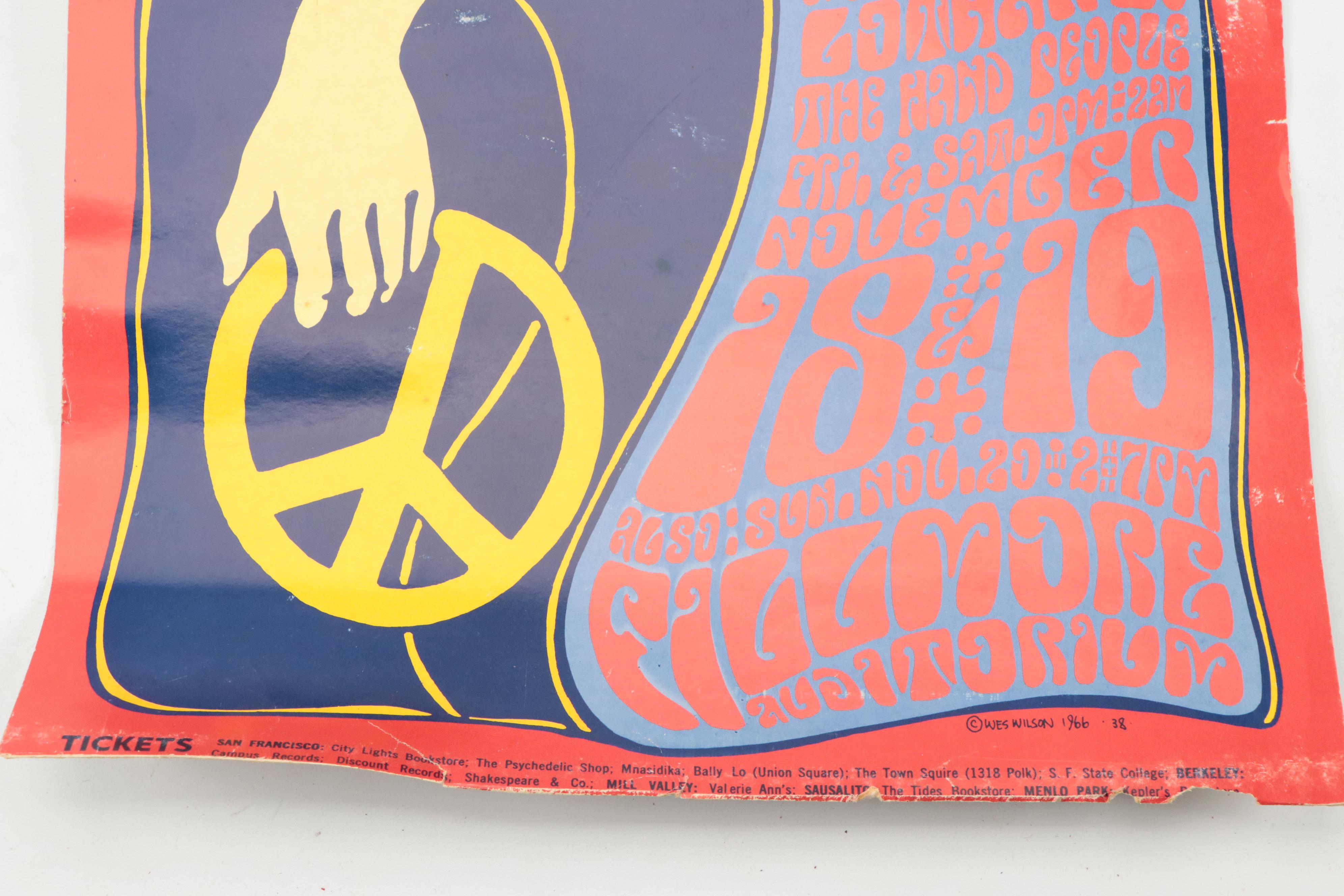 Grateful Dead and Phil Lesh and Friends Poster with Music Memorabilia