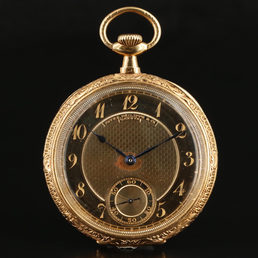 Antique 18K Patek Philippe & Co. Pocket Watch