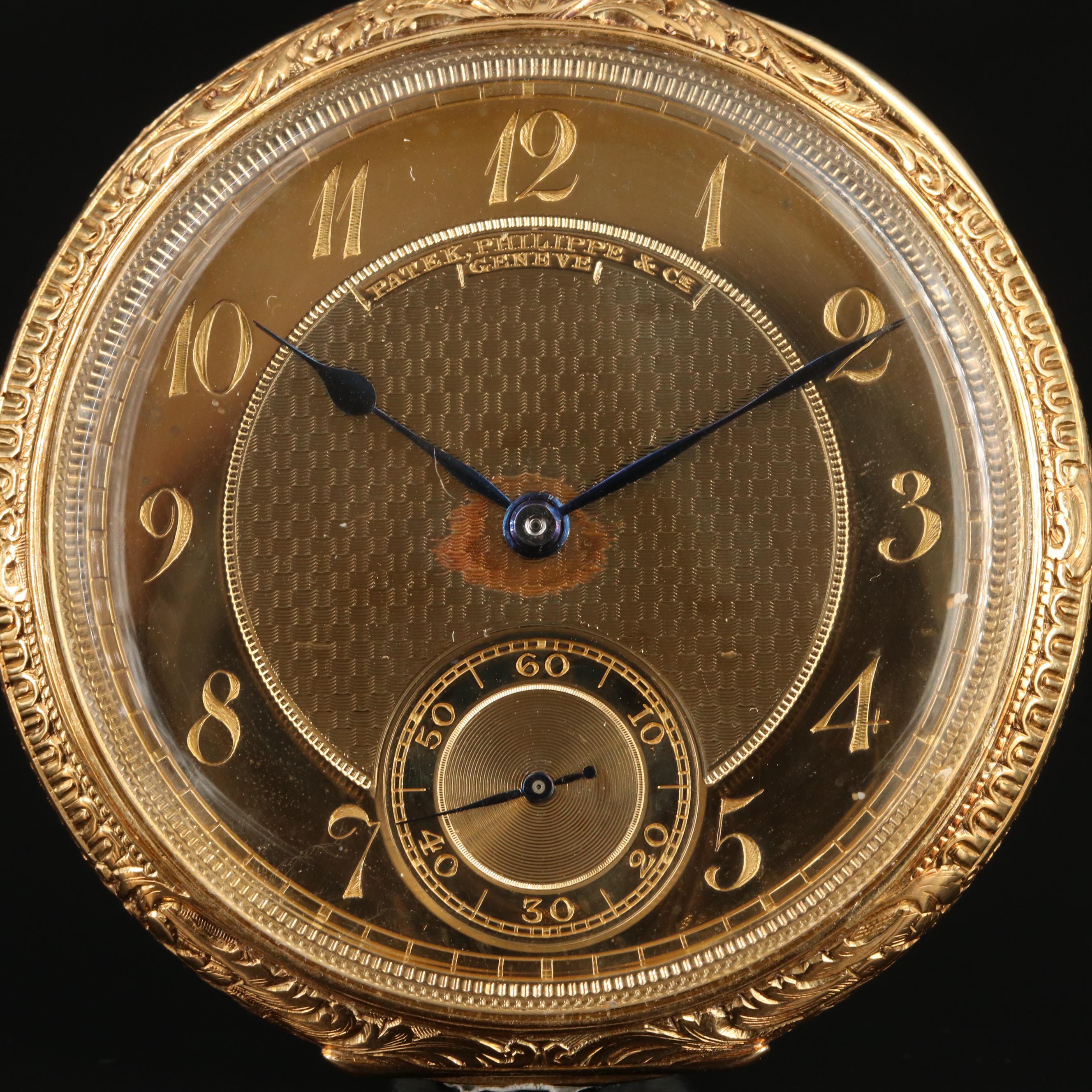 Antique 18K Patek Philippe & Co. Pocket Watch