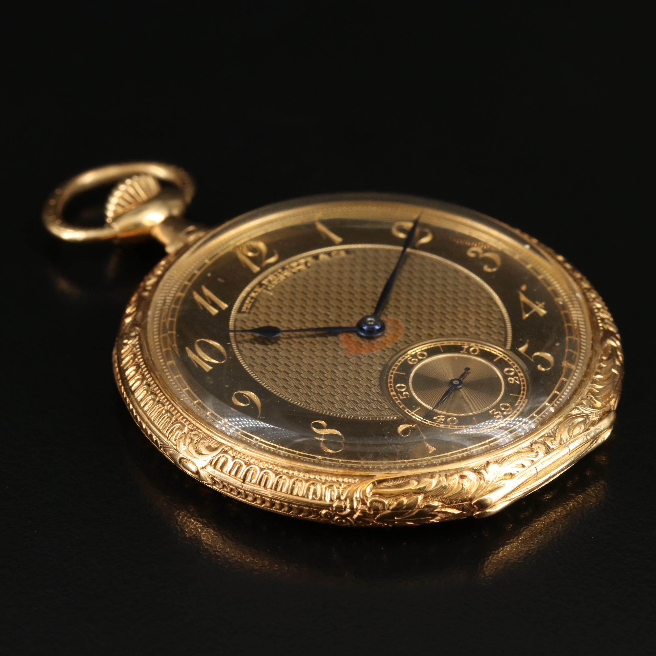 Antique 18K Patek Philippe & Co. Pocket Watch