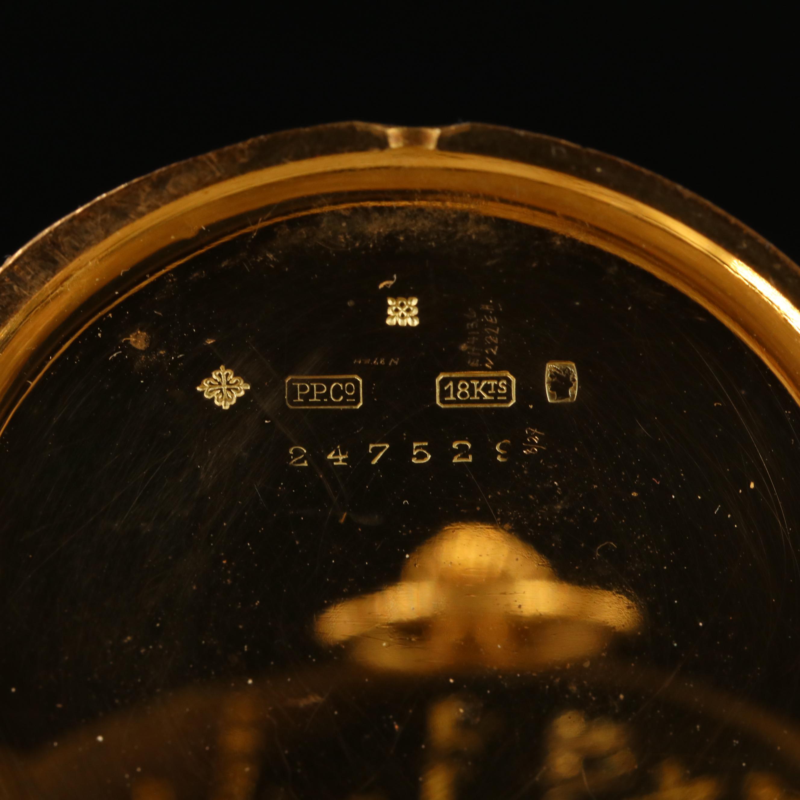 Antique 18K Patek Philippe & Co. Pocket Watch