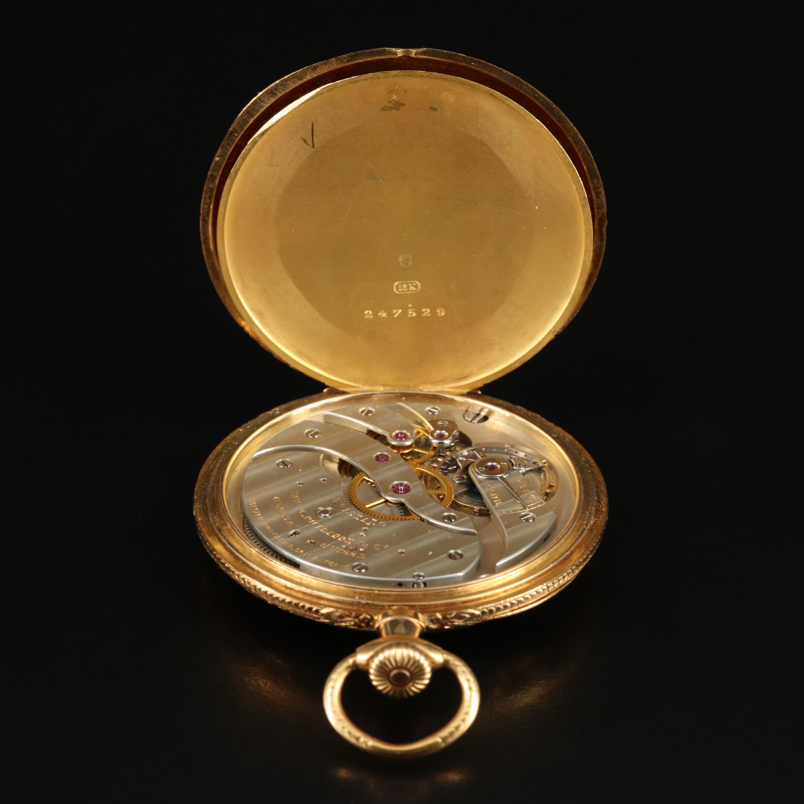 Antique 18K Patek Philippe & Co. Pocket Watch