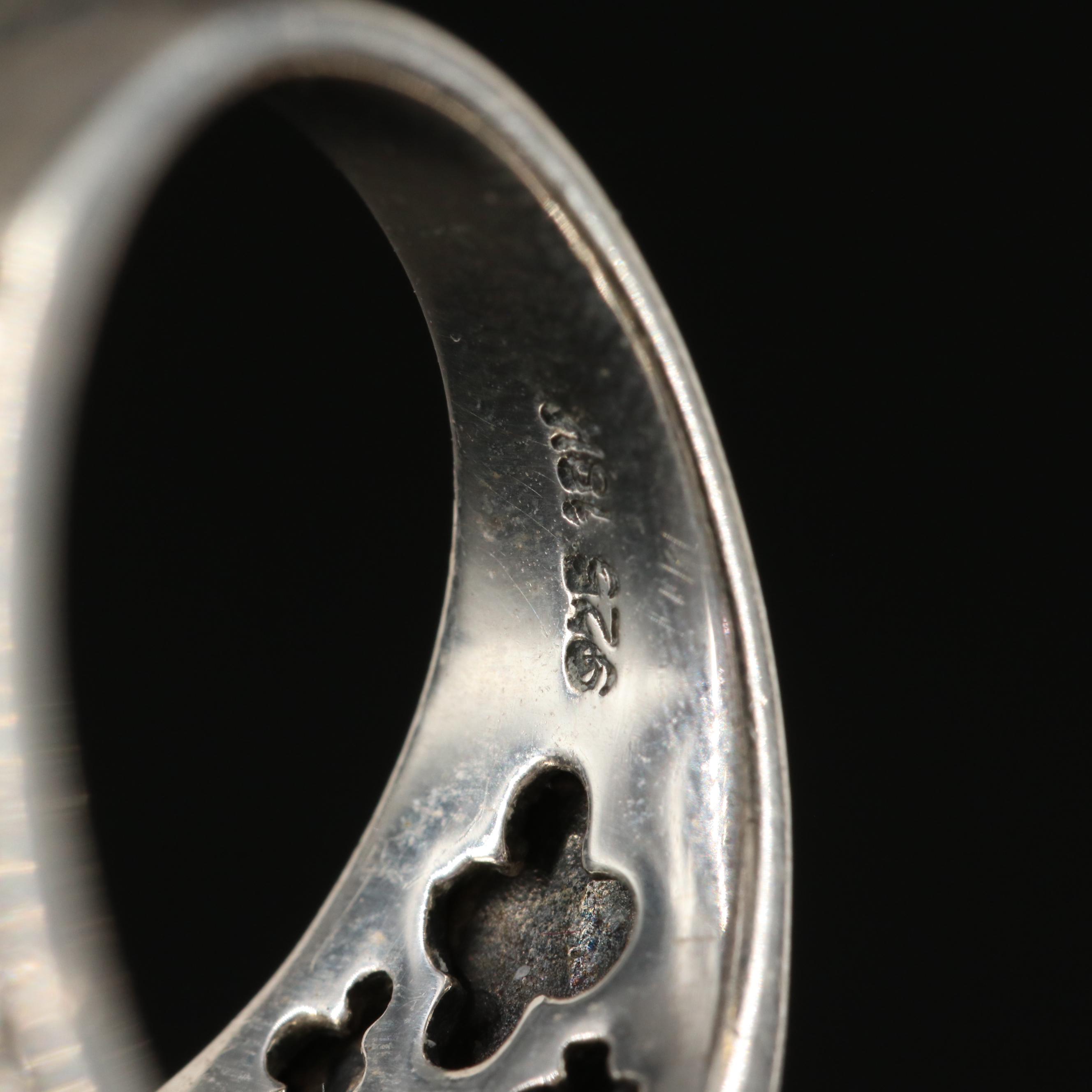 Sterling Amethyst Ring with 18K Accent