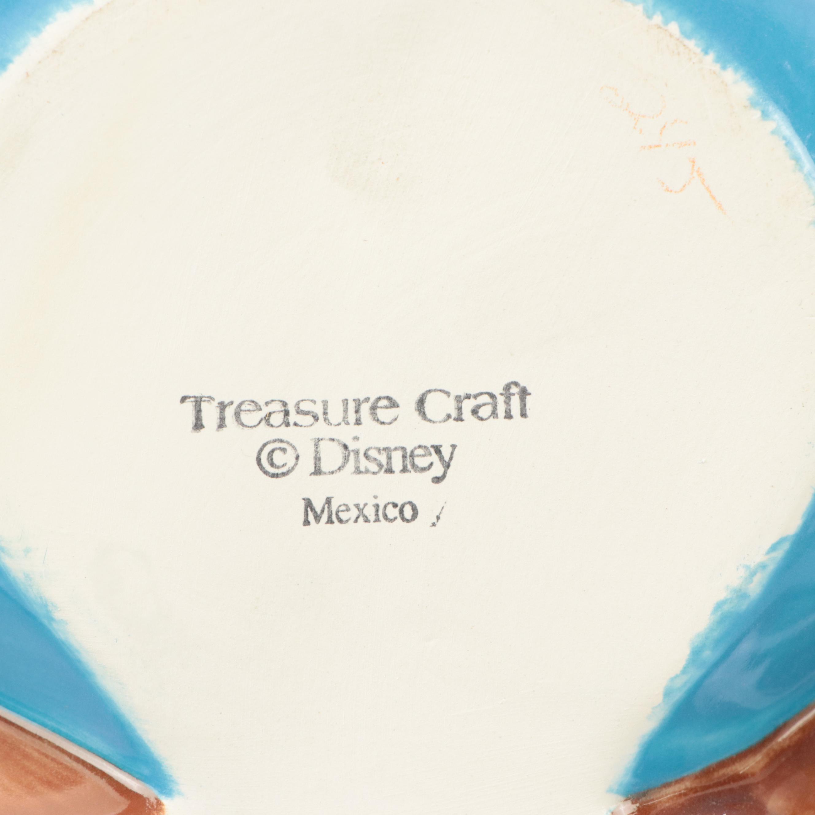 Pfaltzgraff Treasure Craft Goofy Cookie Jar and Other Collector Plate