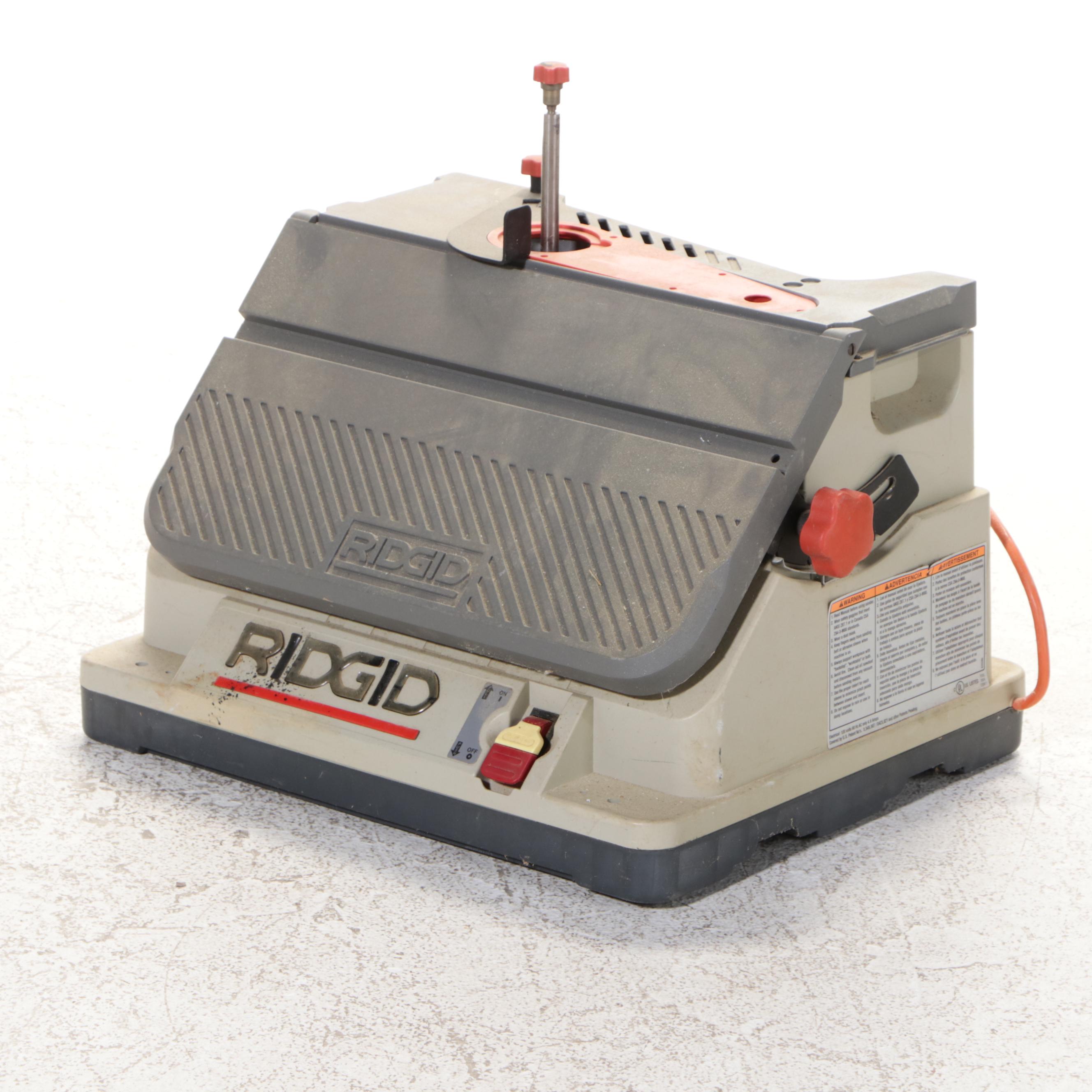 Rigid "Model EB4424 O" Oscillating Edge Belt/Spindle Sander