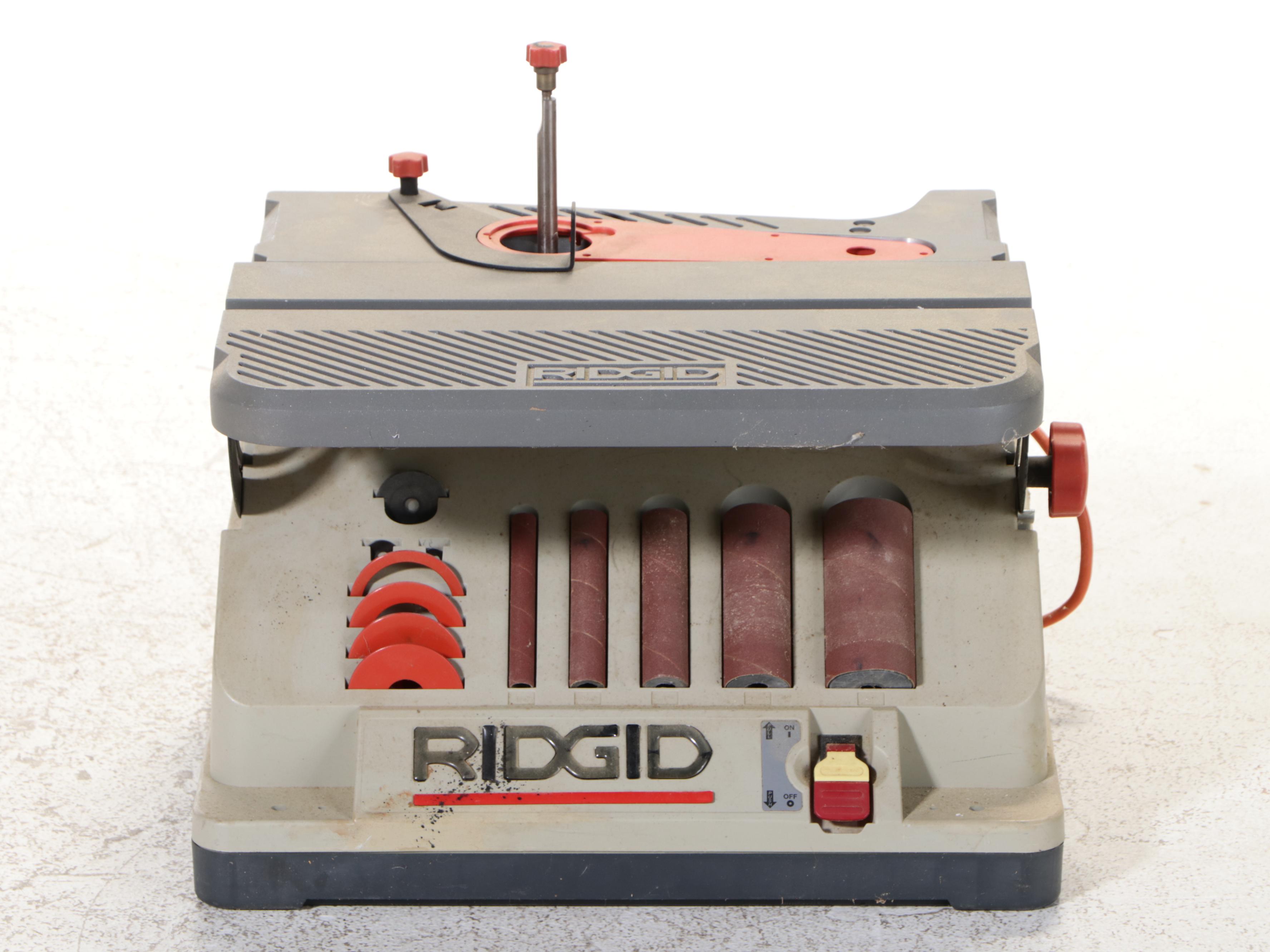 Rigid "Model EB4424 O" Oscillating Edge Belt/Spindle Sander