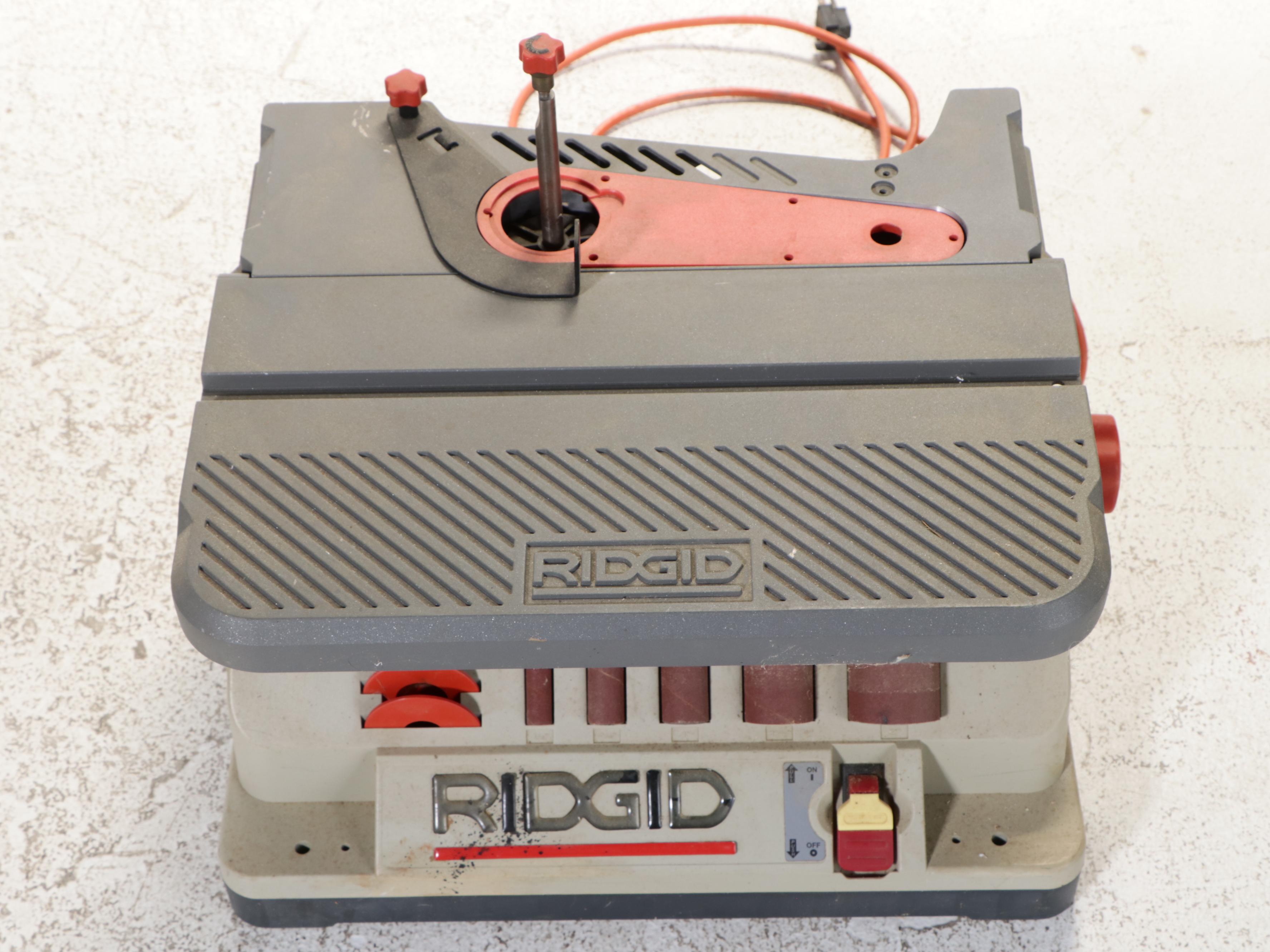 Rigid "Model EB4424 O" Oscillating Edge Belt/Spindle Sander