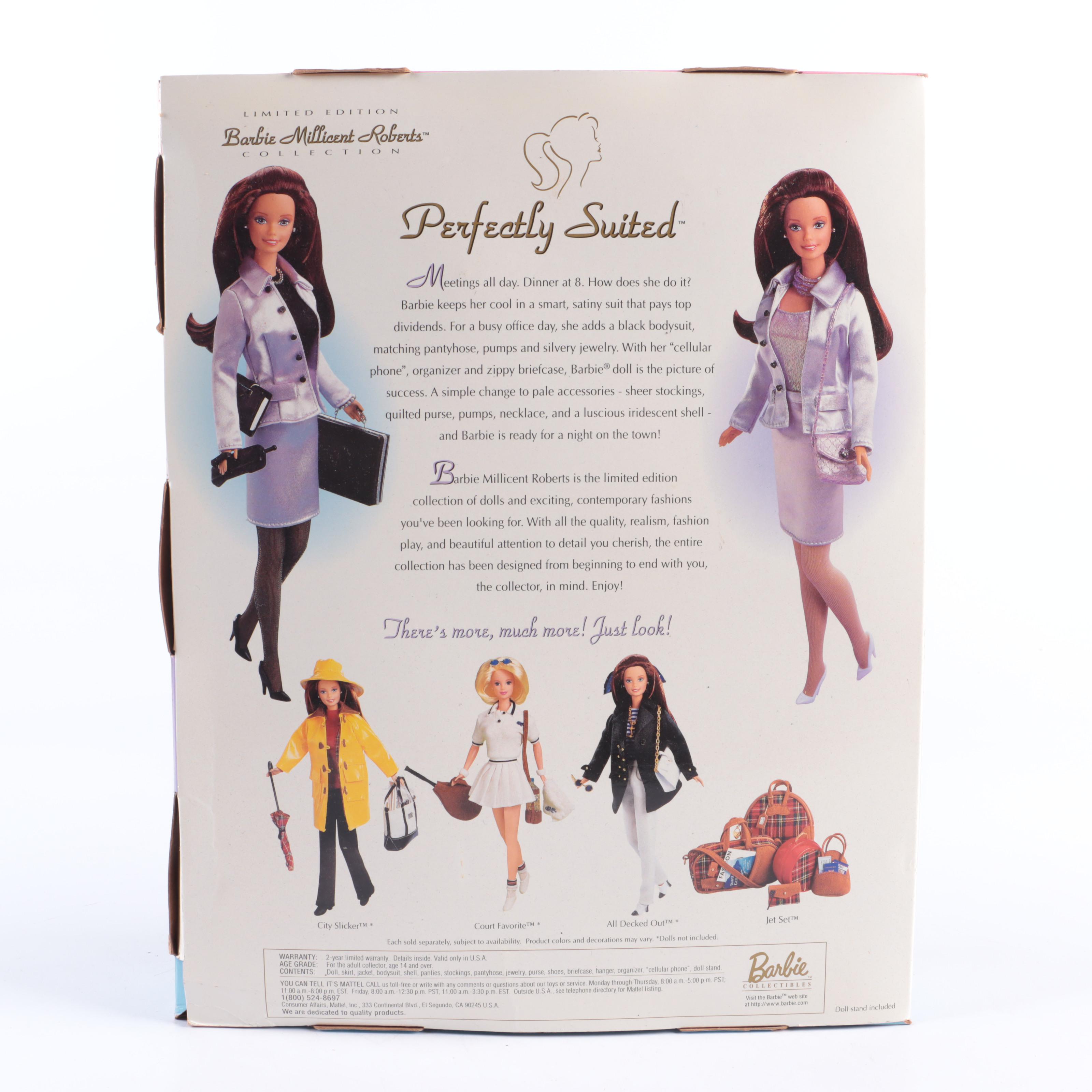 Mattel "Share a Smile Becky", "Perfectly Suited" and More Barbie Dolls