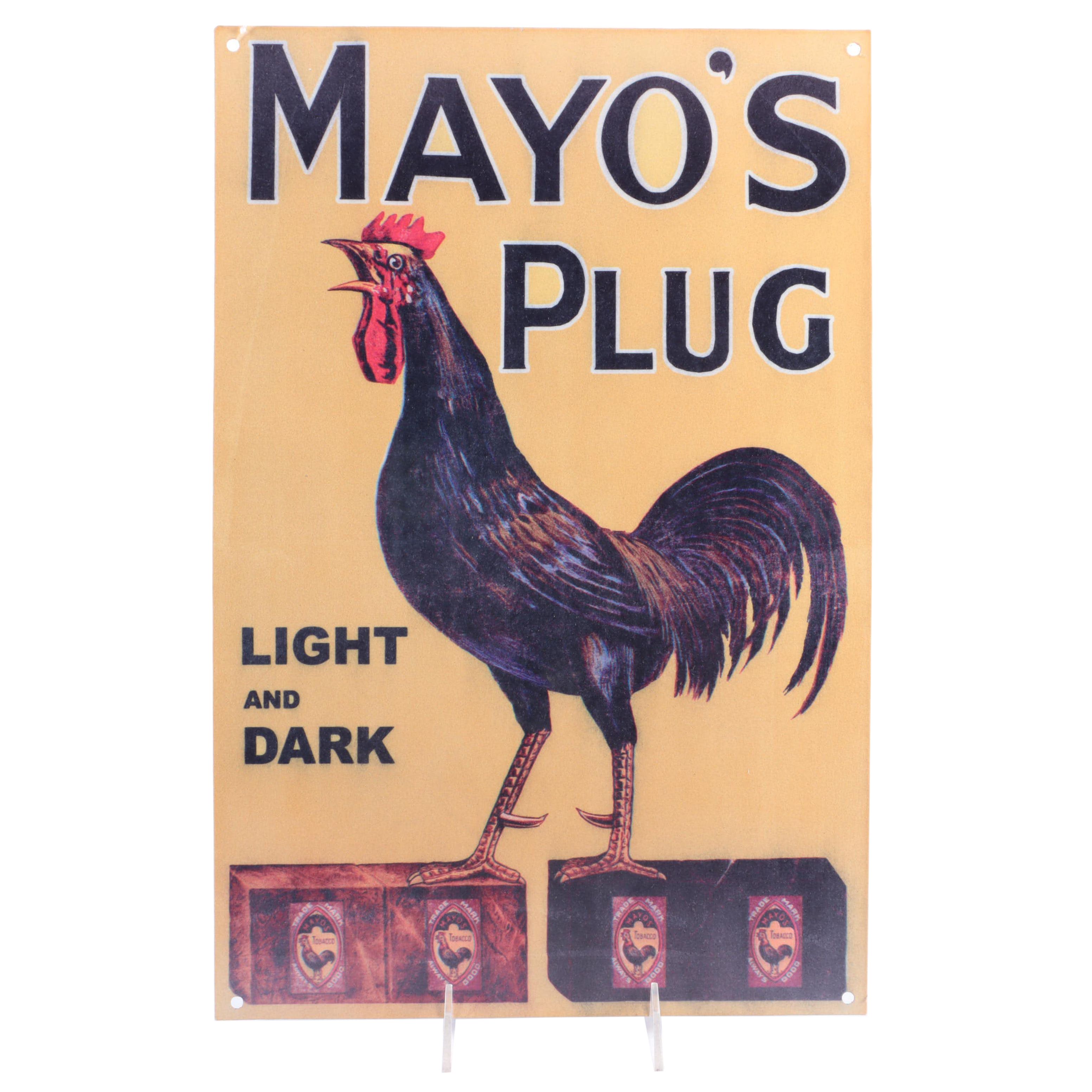 Reproduction Metal Advertising Sign