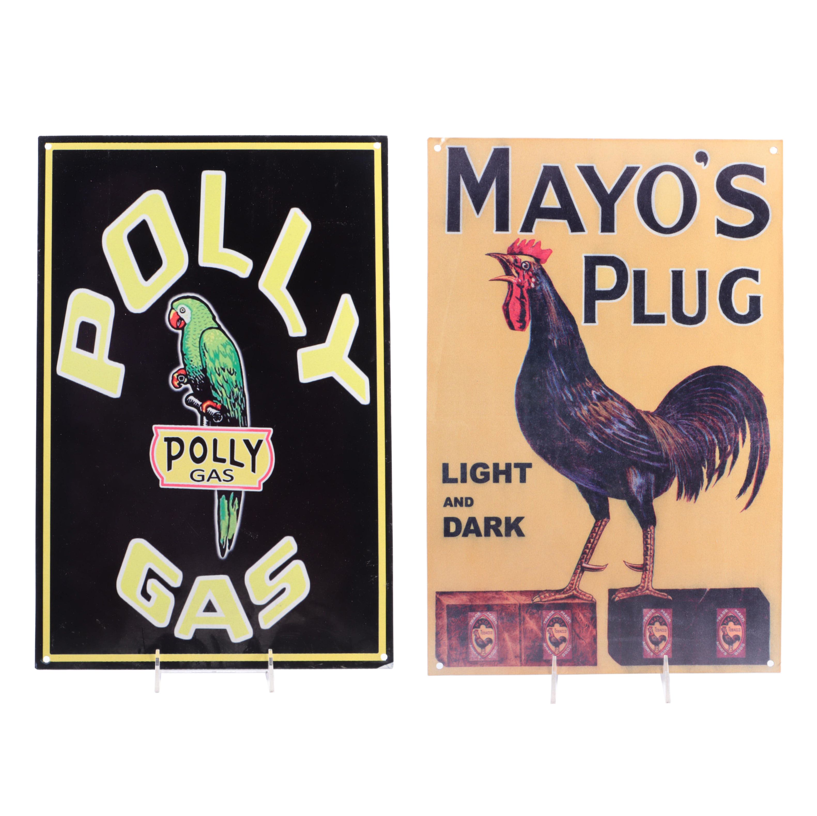 Reproduction Metal Advertising Sign