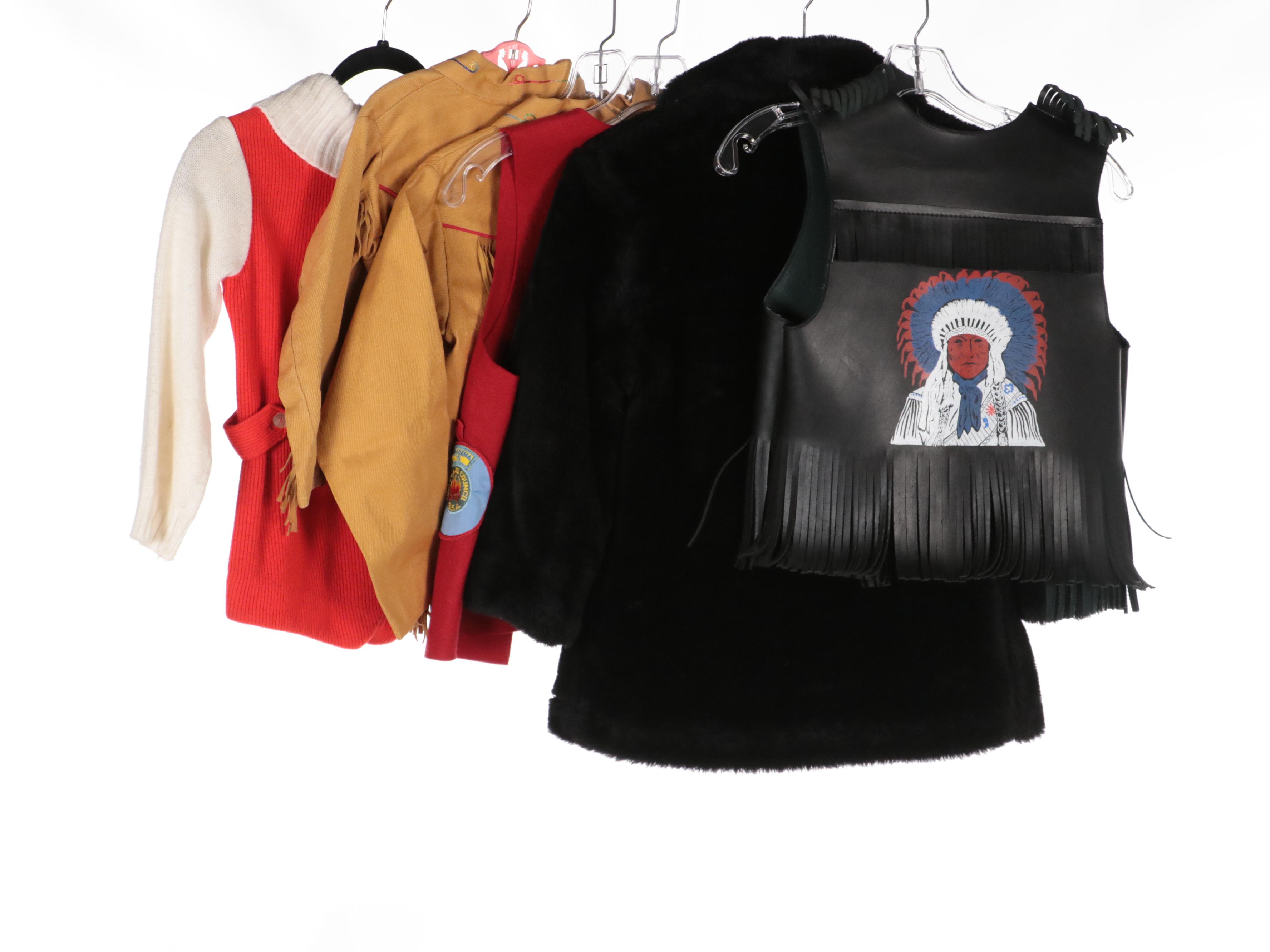 Children's Westernwear Costume Tops, Ultra Knit Onesie, Cub Scouts Vest, & More