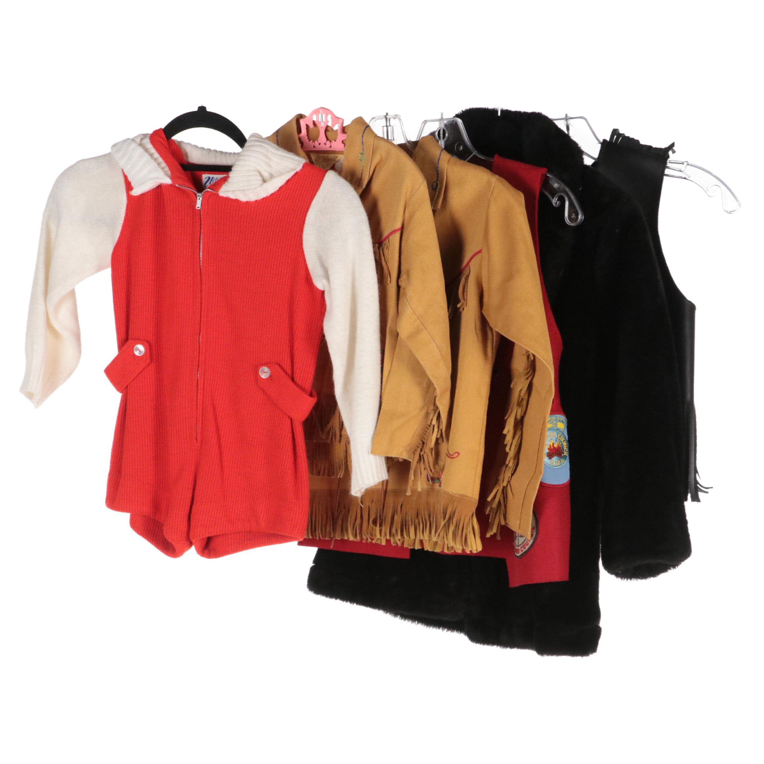 Children's Westernwear Costume Tops, Ultra Knit Onesie, Cub Scouts Vest, & More