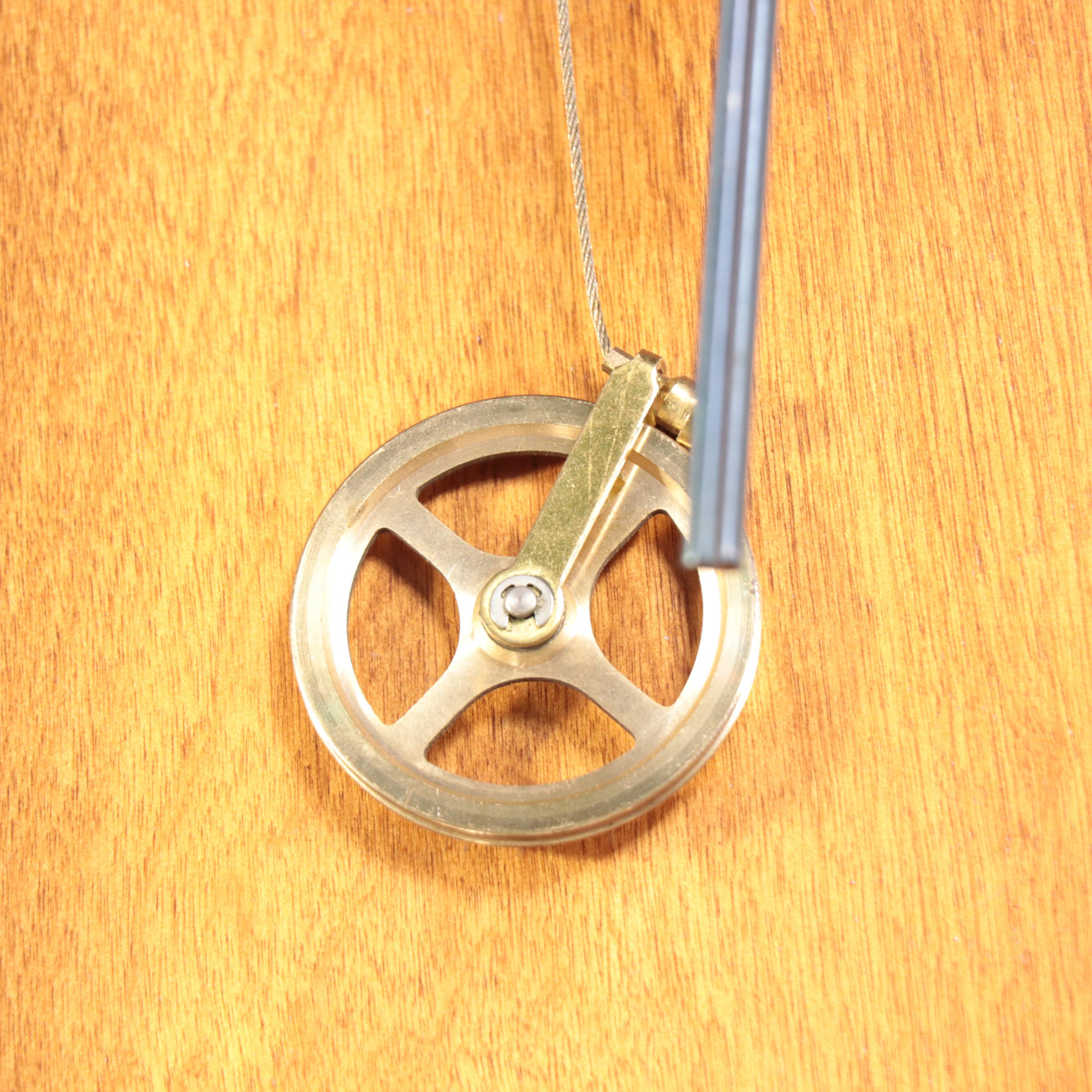 Baldwin Wooden Grandfather Clock, Late 20th Century