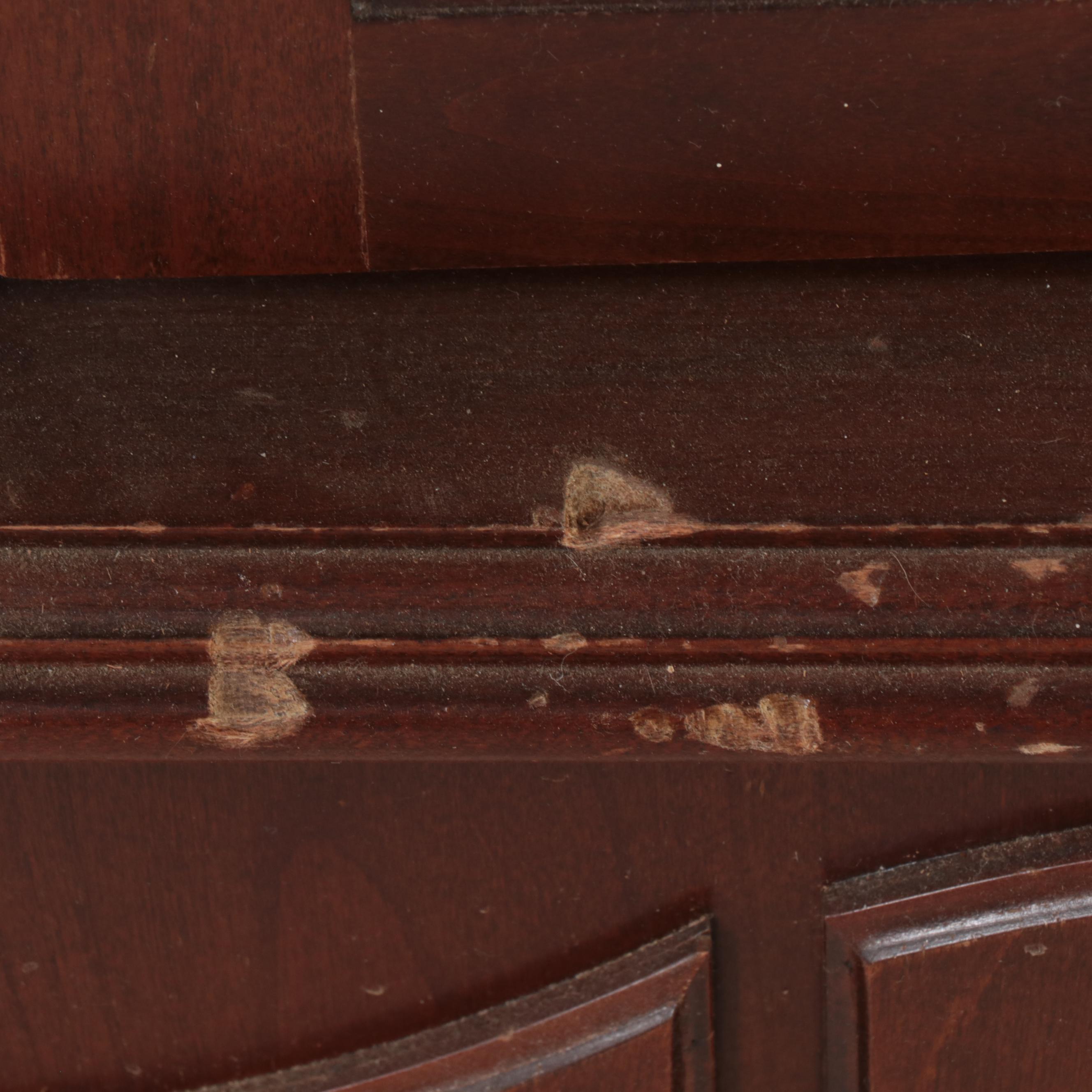 Baldwin Wooden Grandfather Clock, Late 20th Century