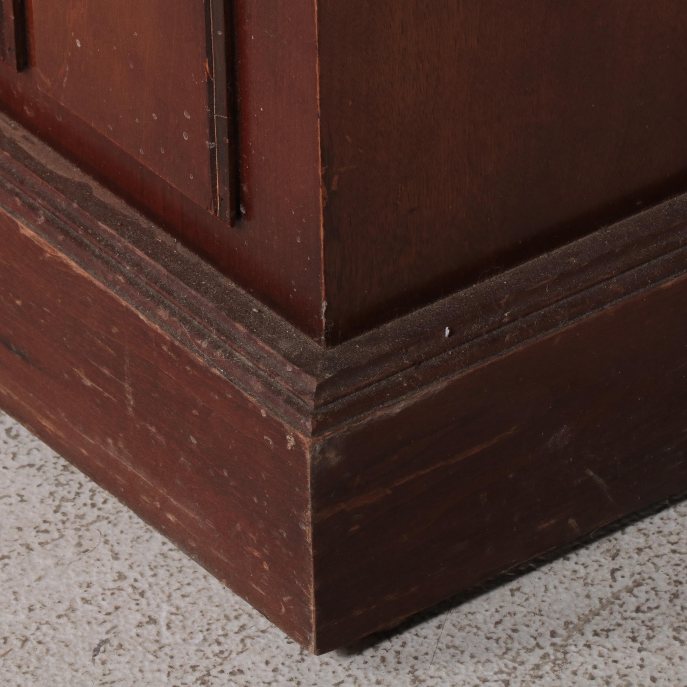 Baldwin Wooden Grandfather Clock, Late 20th Century