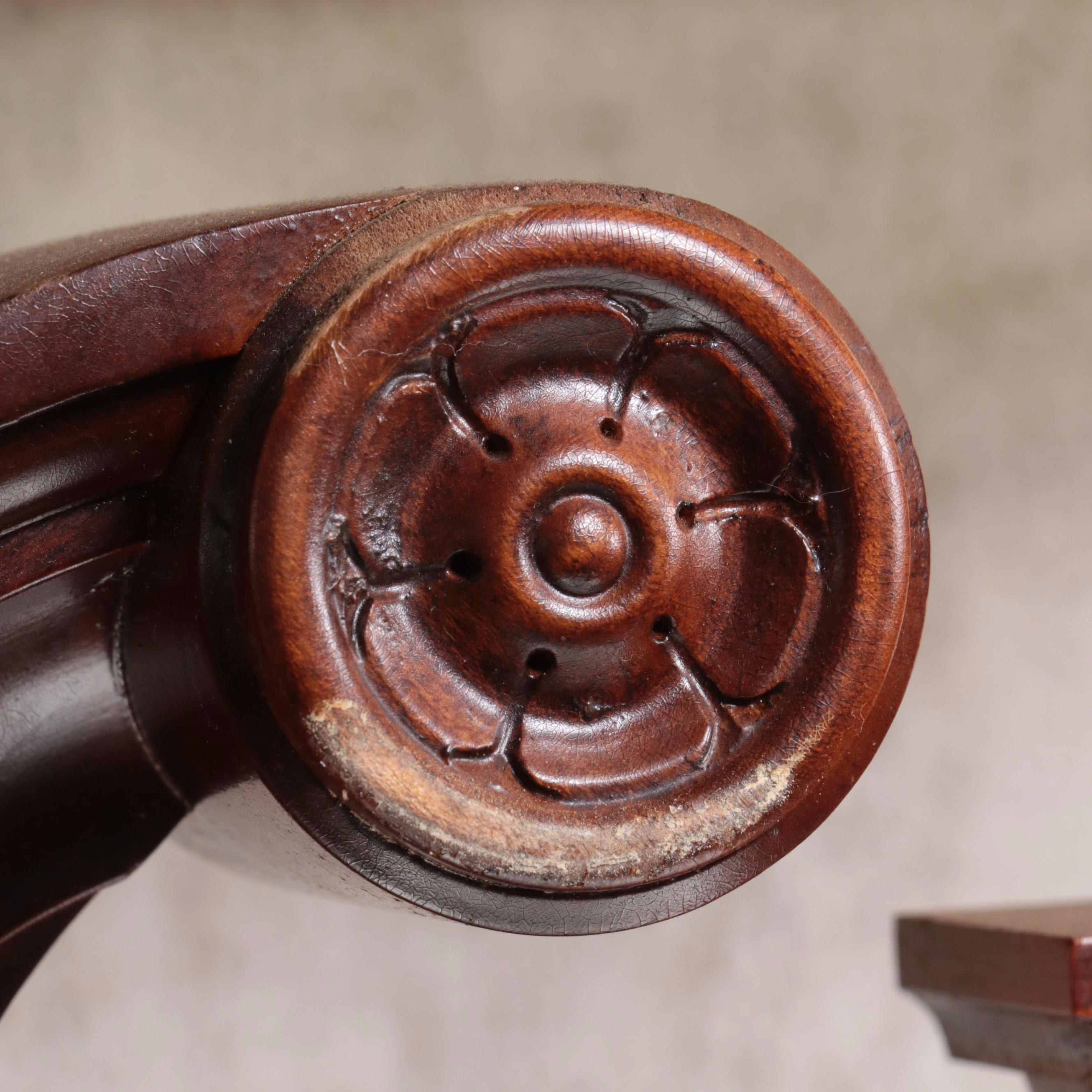 Baldwin Wooden Grandfather Clock, Late 20th Century