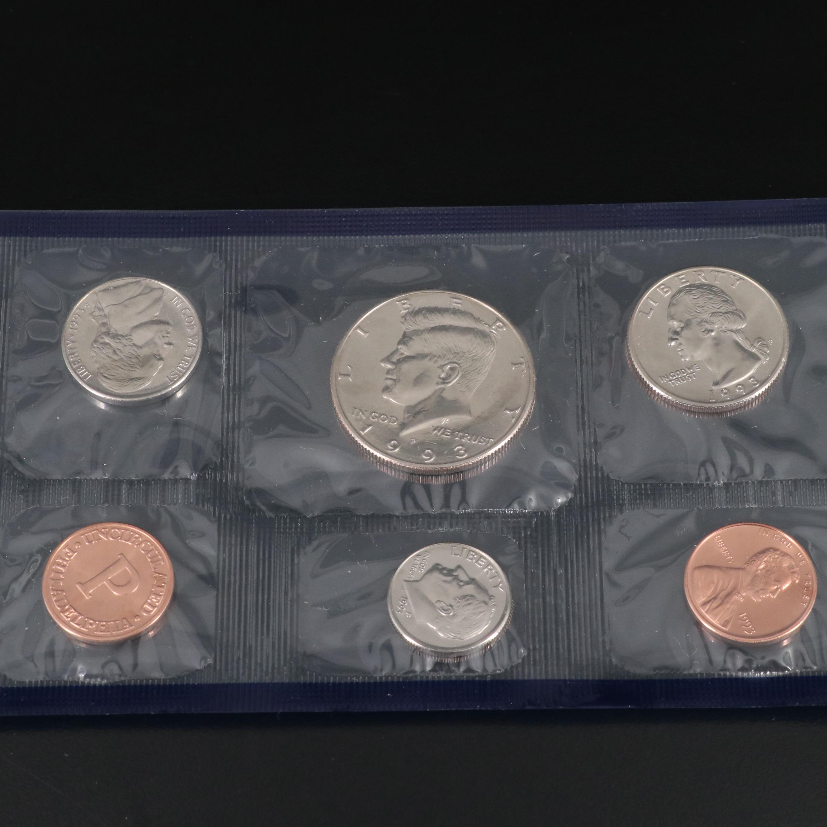 Collection of Twenty Different U.S. Uncirculated Mint Sets