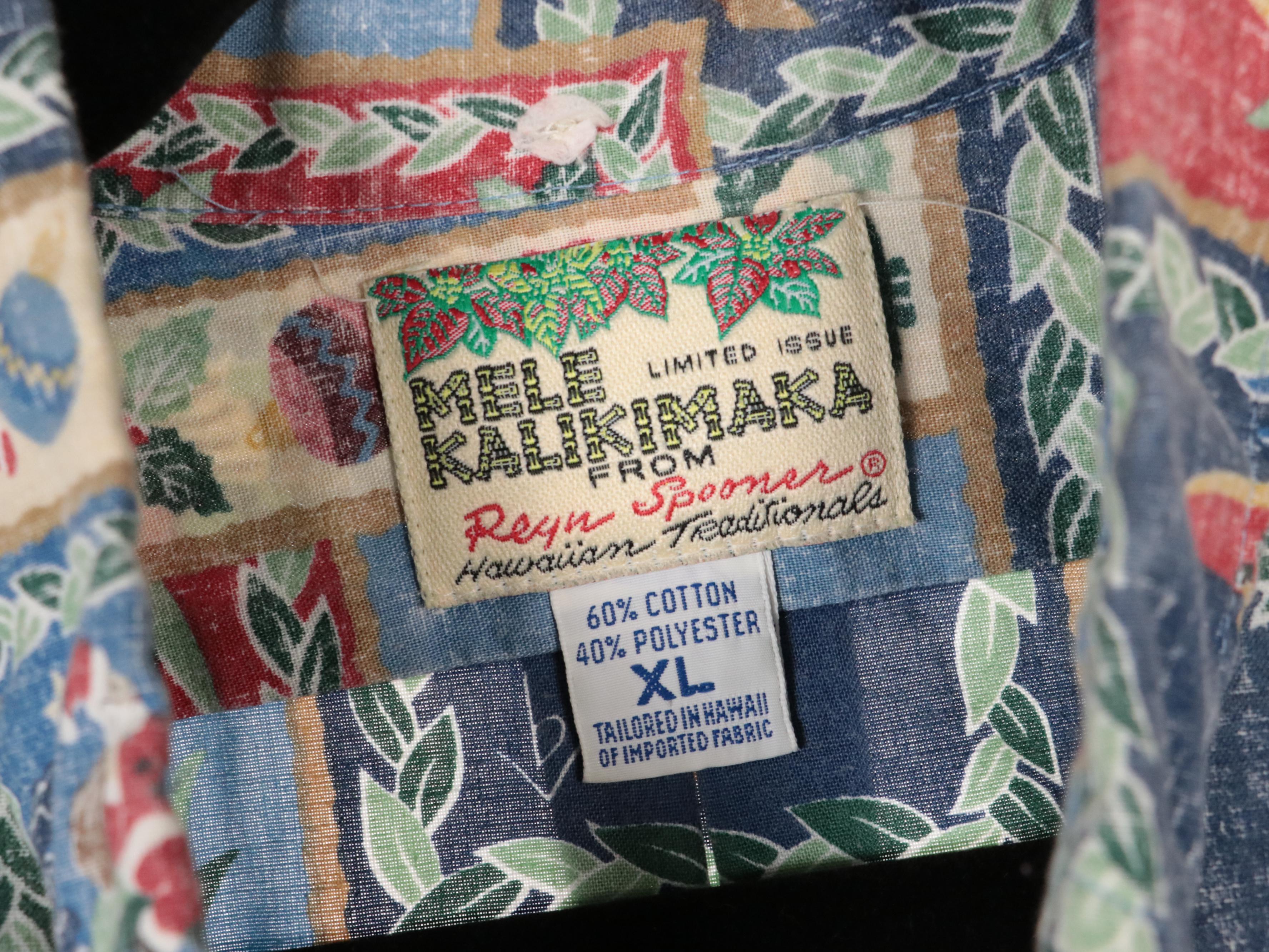 Men's Christmas Themed Hawaiian Shirts Including Reyn Spooner