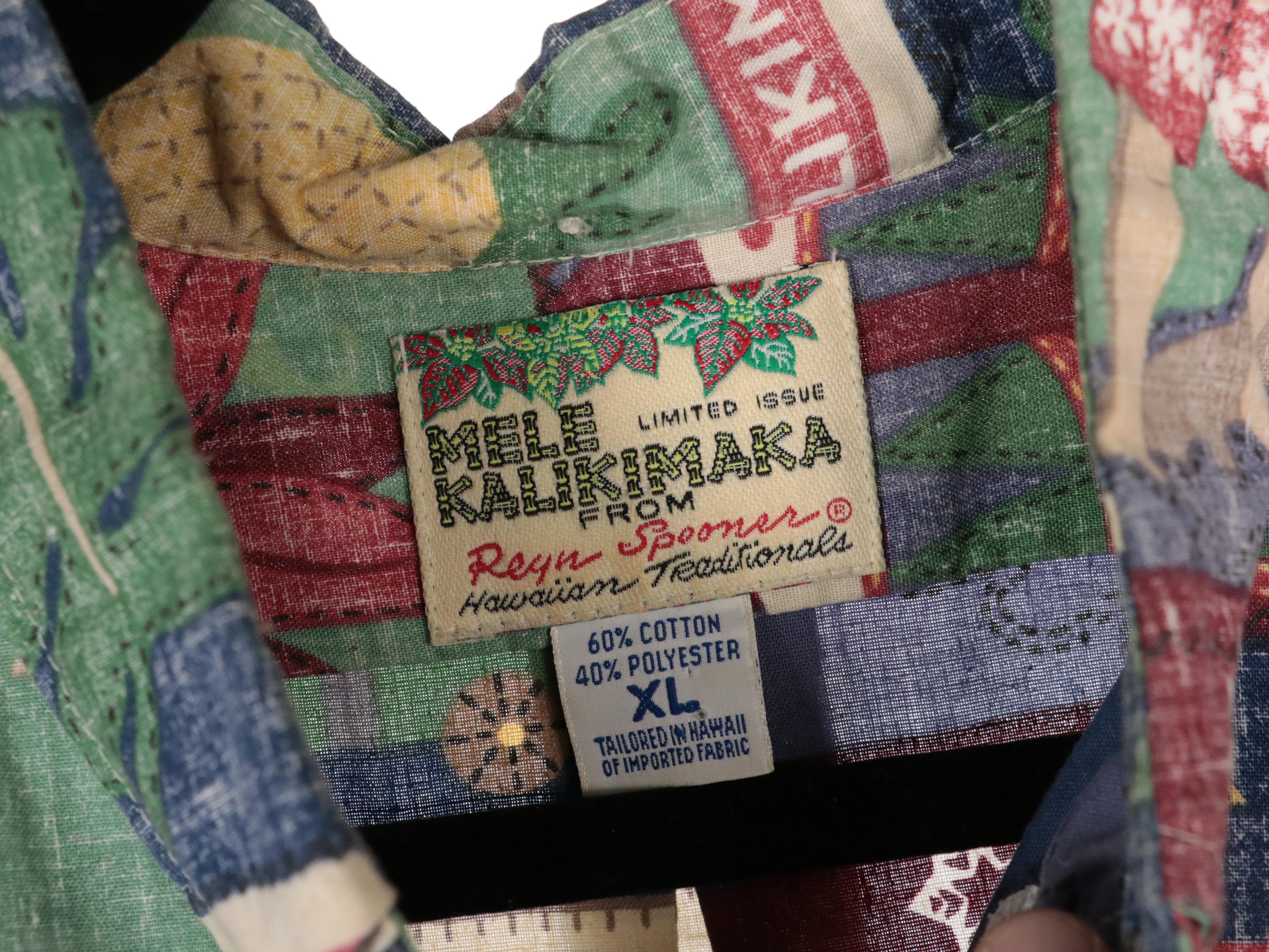 Men's Christmas Themed Hawaiian Shirts Including Reyn Spooner