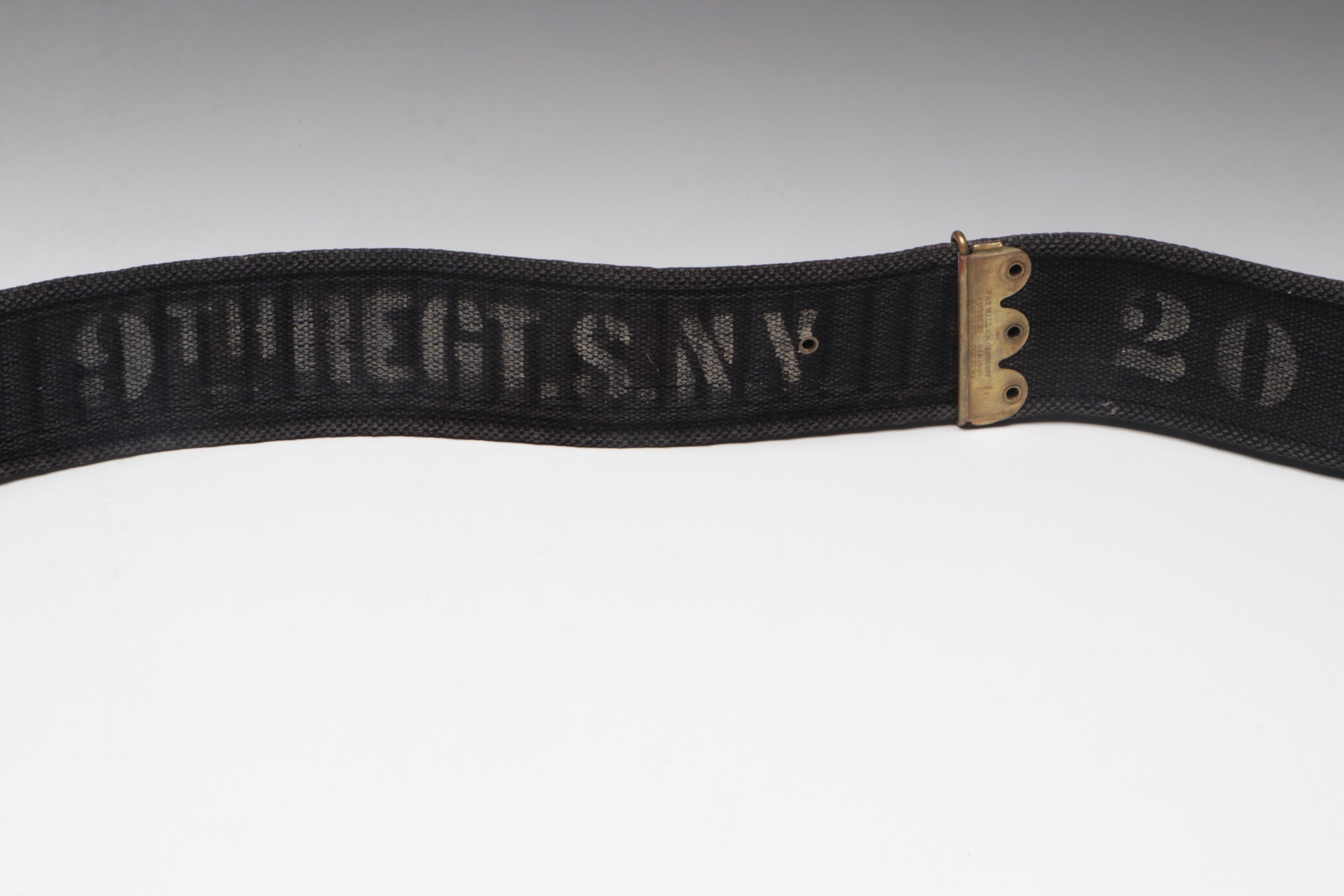 WWI U.S .30 Caliber Rifle Round Ammo Belt