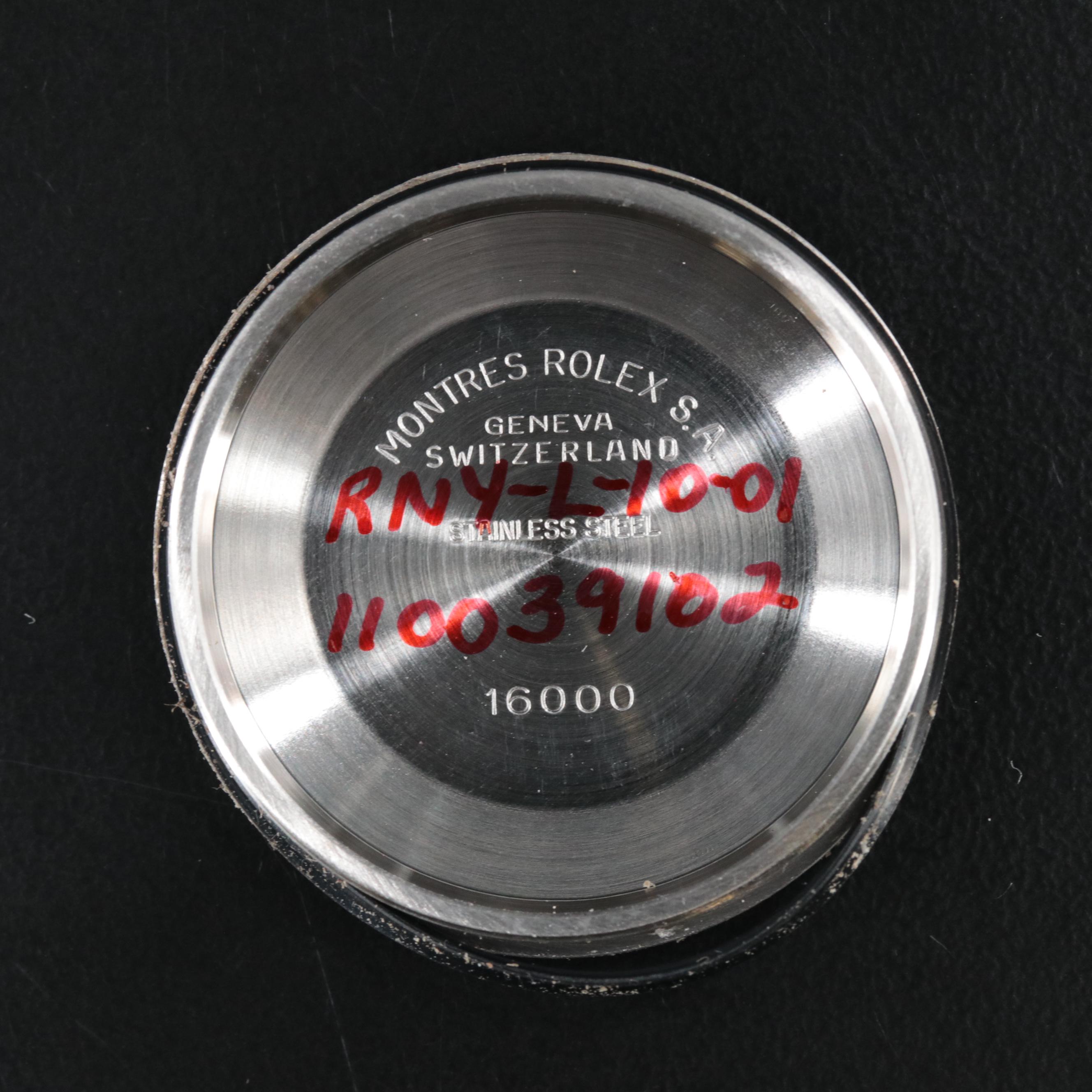 1983 Rolex Oyster Perpetual Datejust Stainless Steel Watch