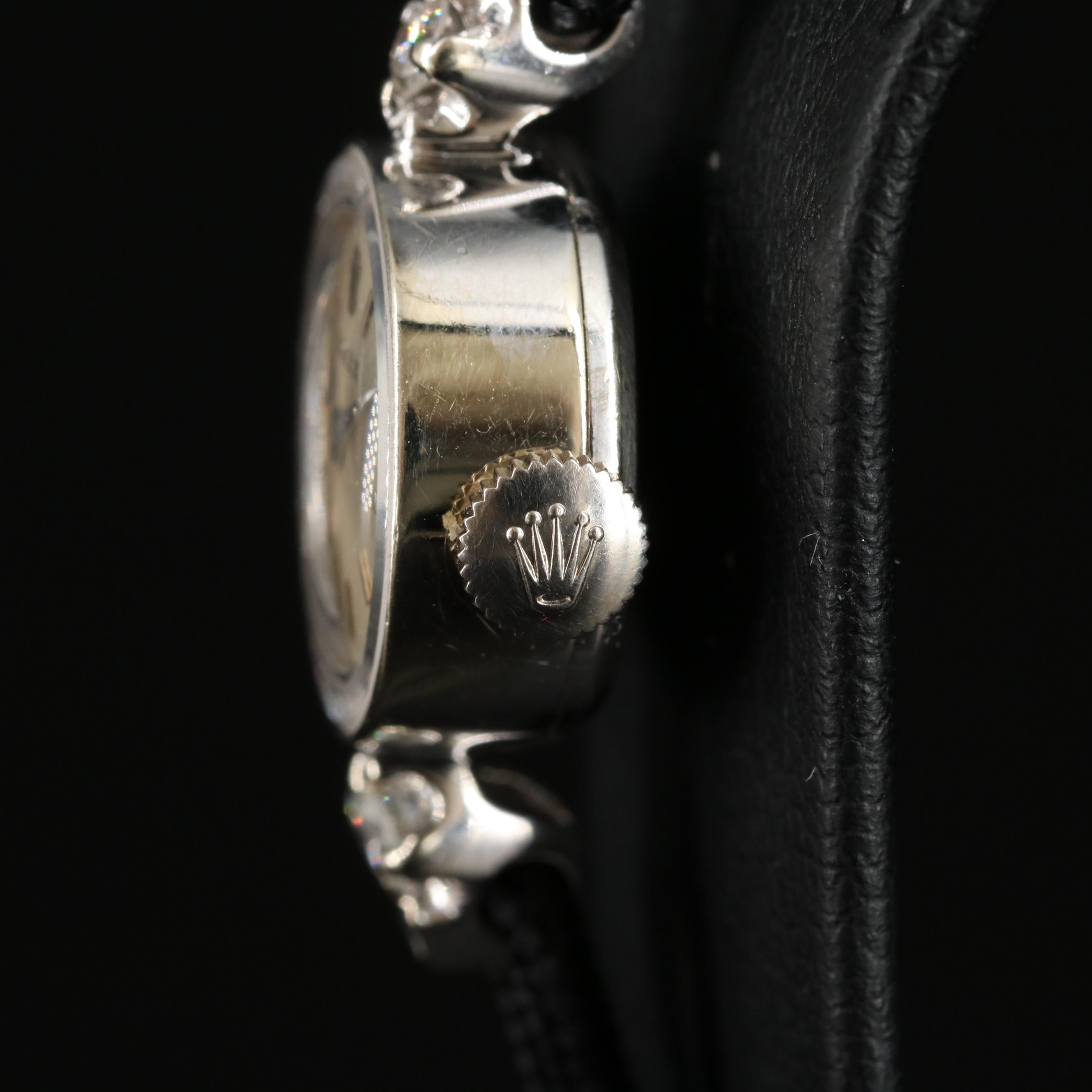 14K Rolex Diamond Watch