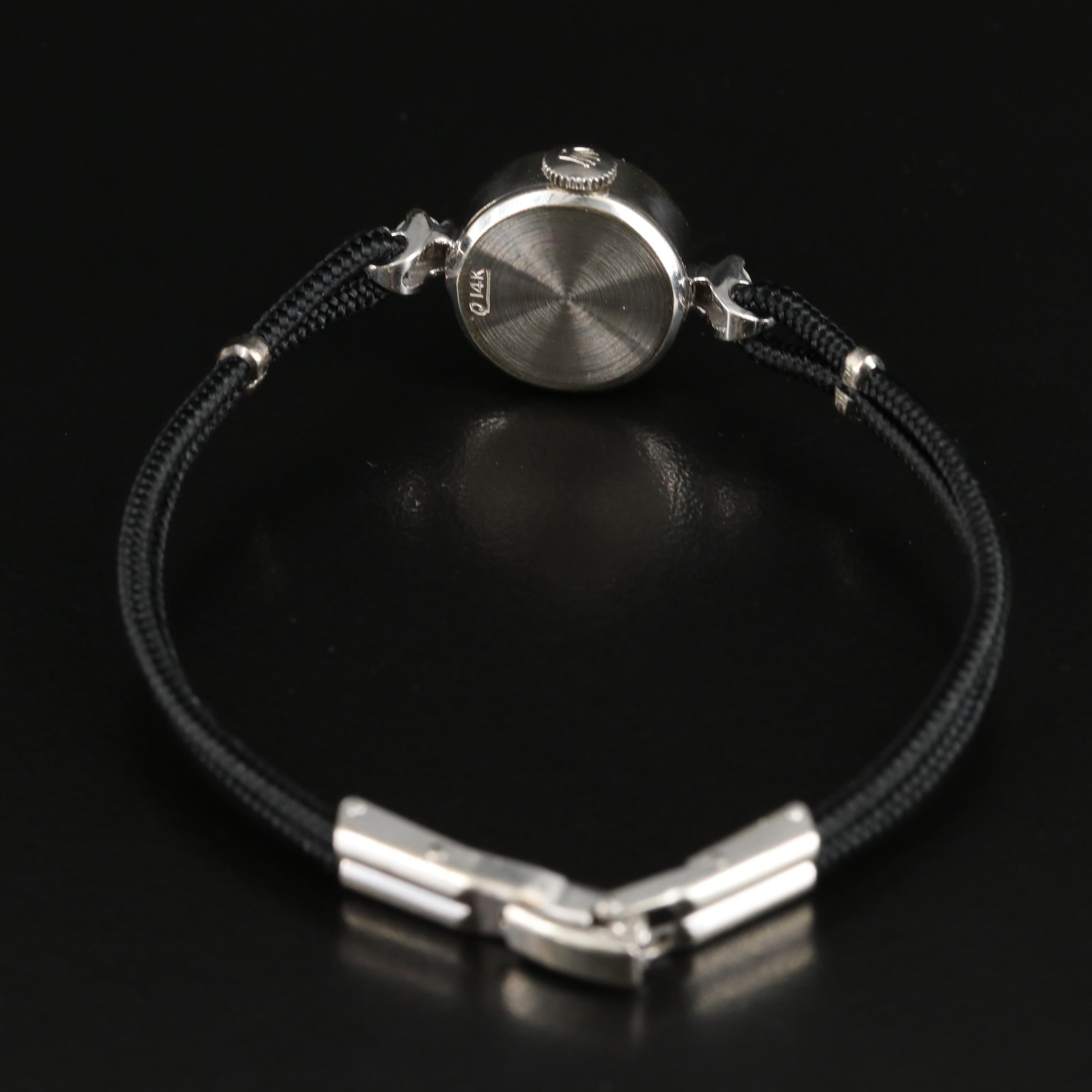 14K Rolex Diamond Watch