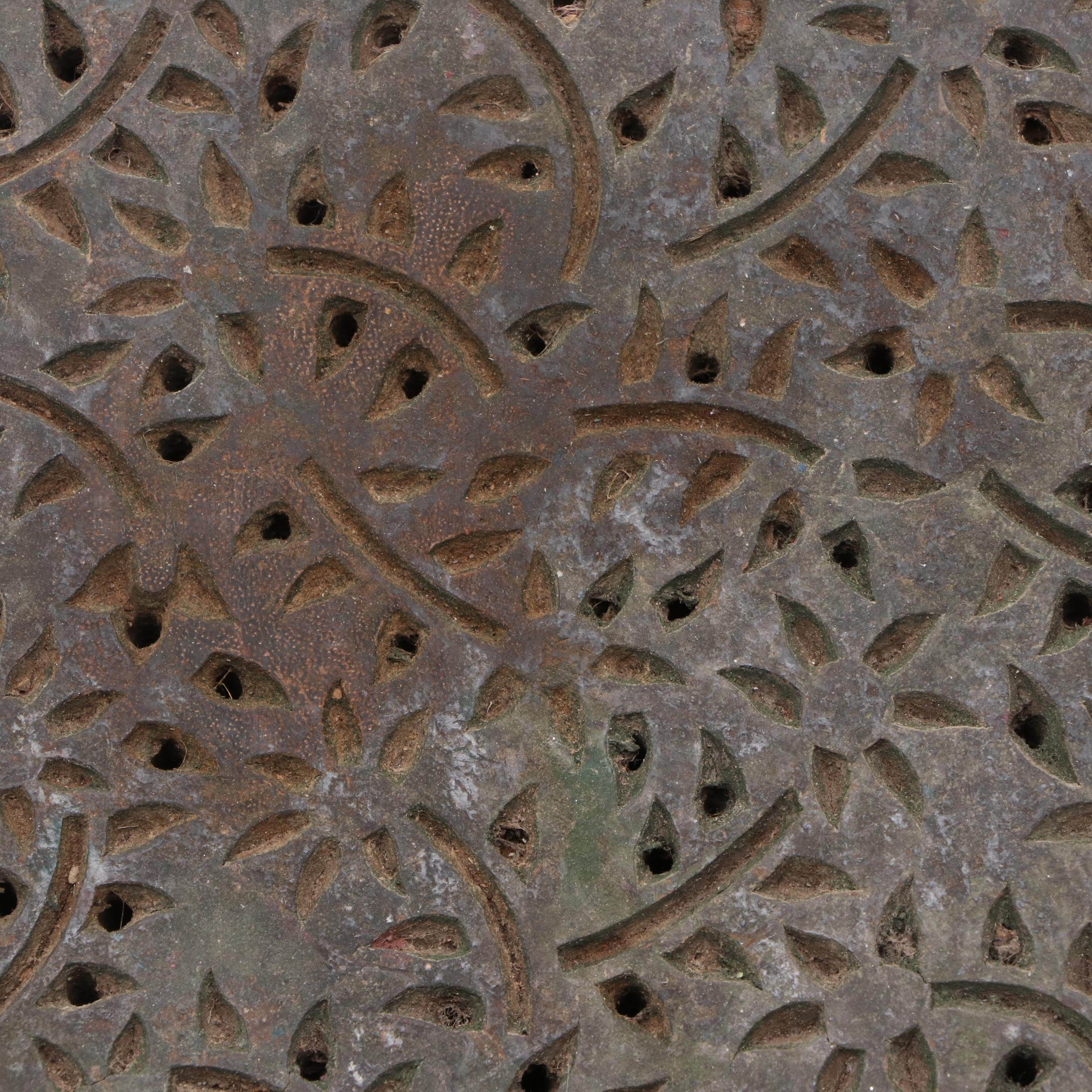 Hand-Carved Wood Printing Blocks