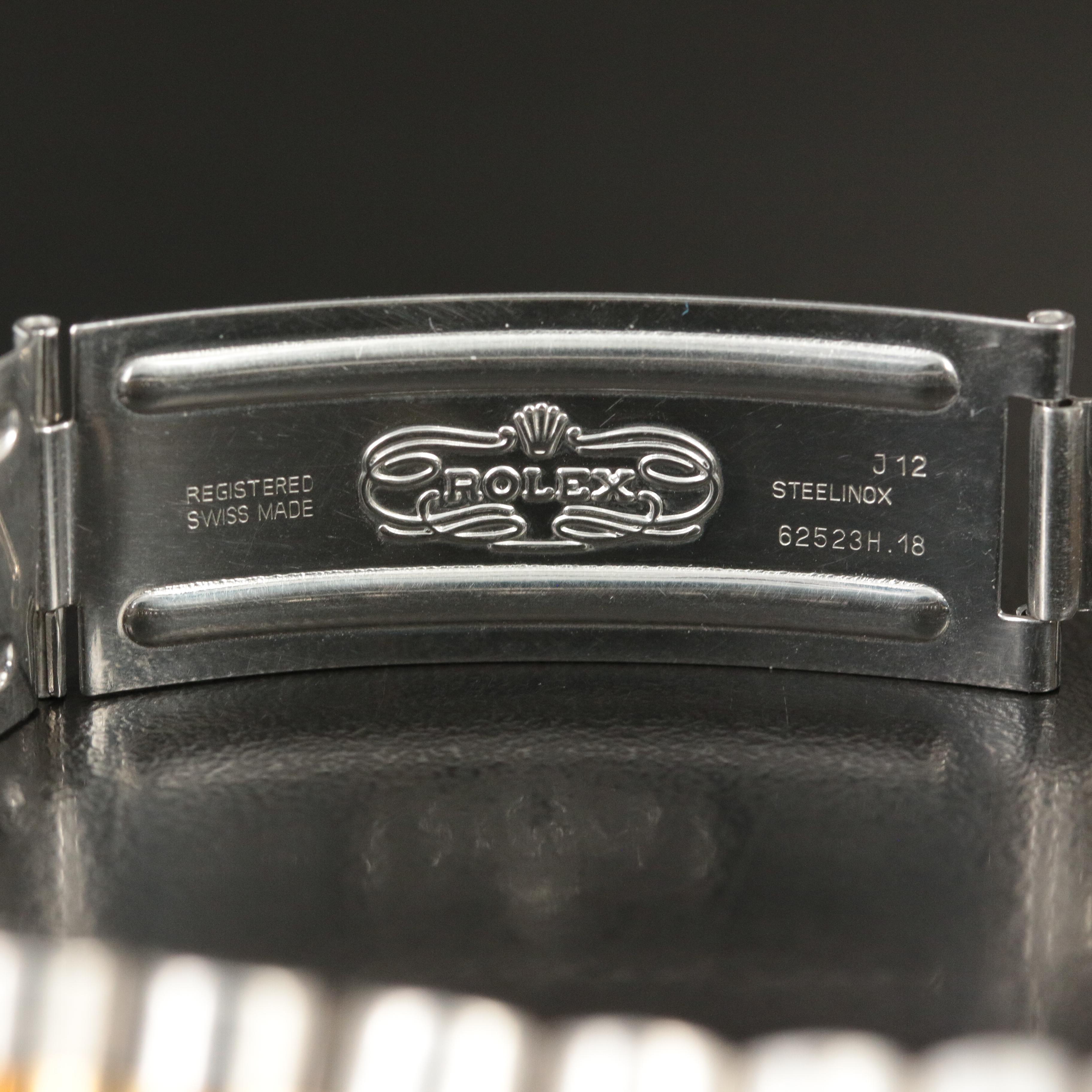 1986 Rolex Oyster Perpetual Custom Diamond Dial Datejust Watch