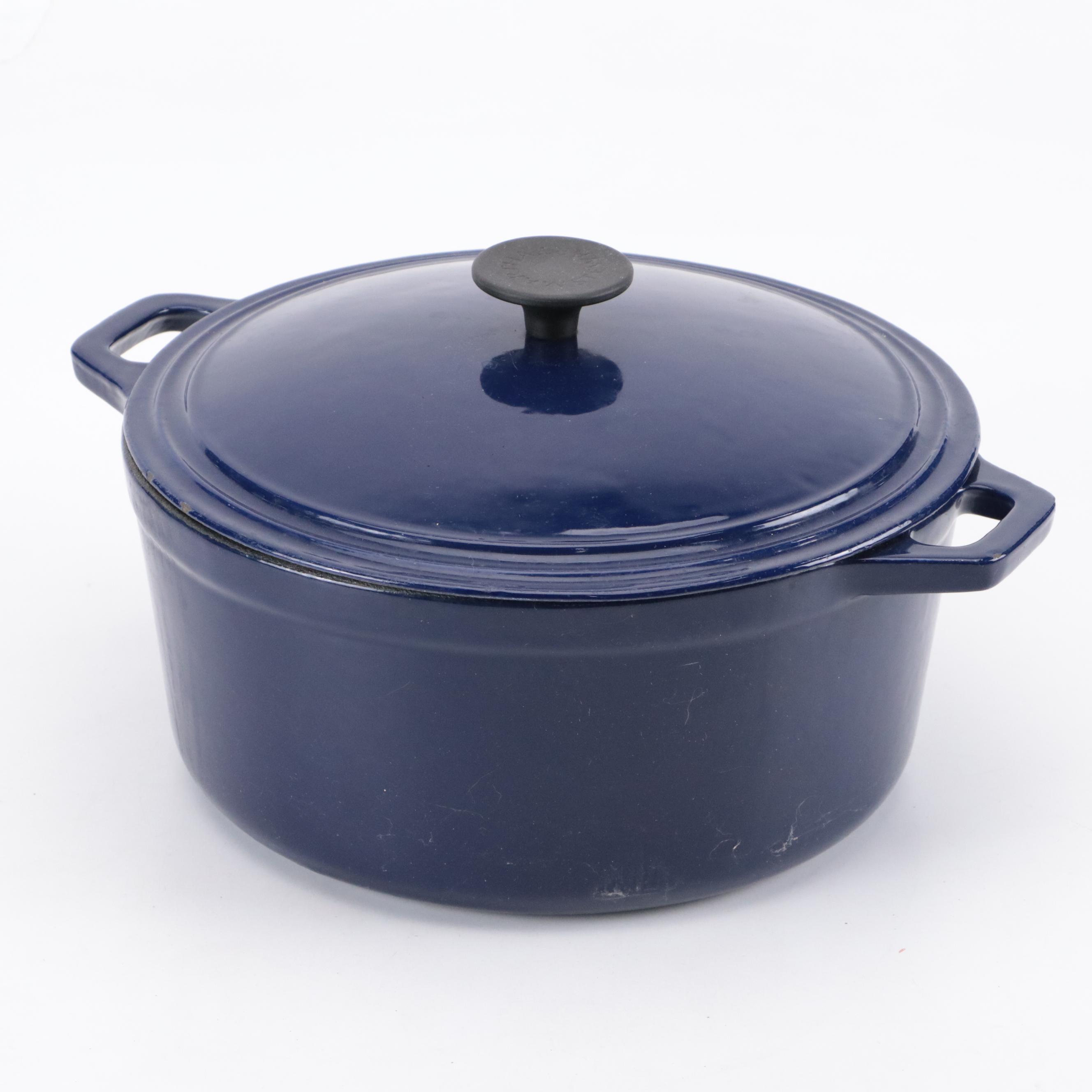 Martha Stewart Enameled Cast Iron Dutch Oven