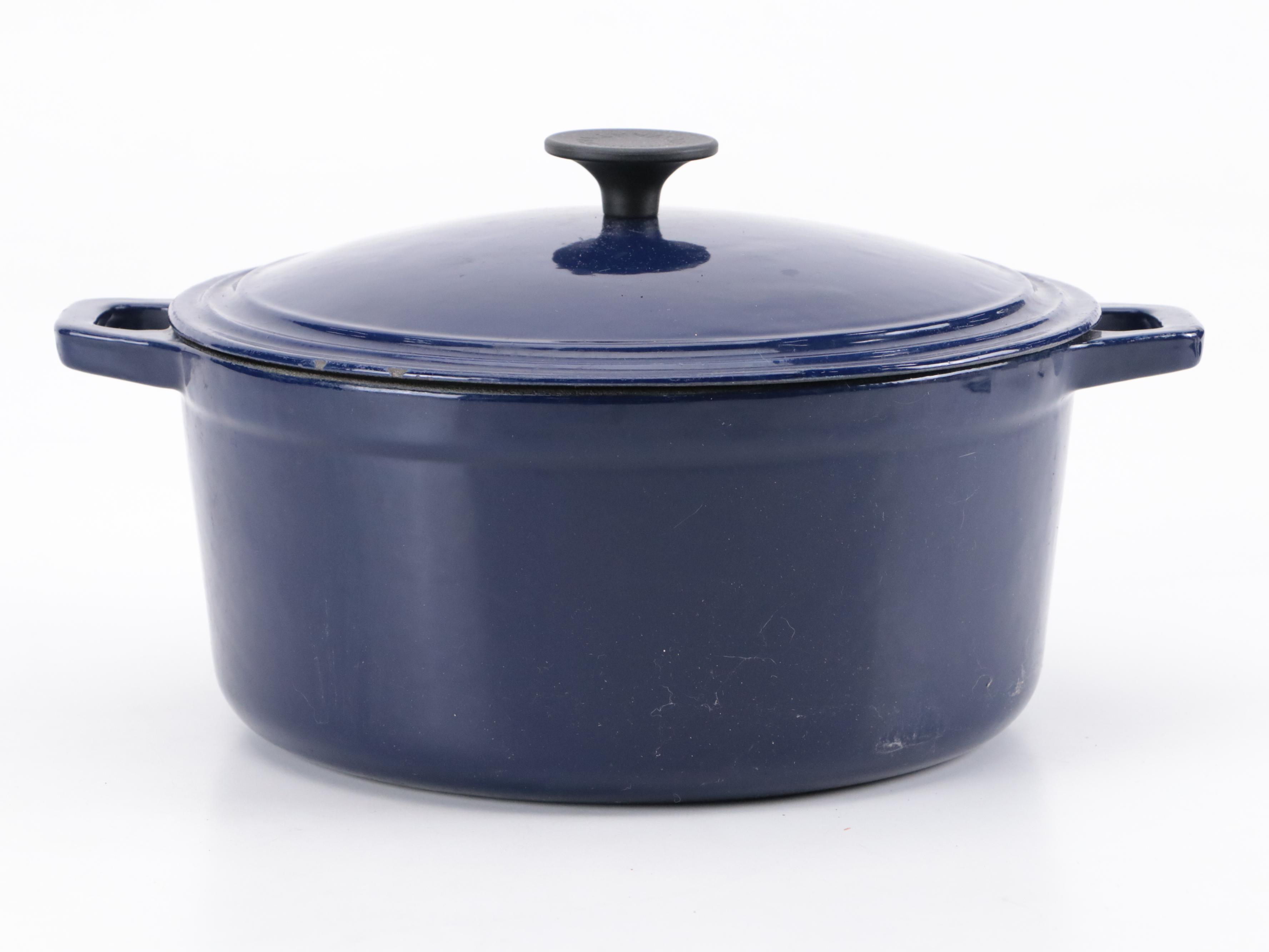 Martha Stewart Enameled Cast Iron Dutch Oven