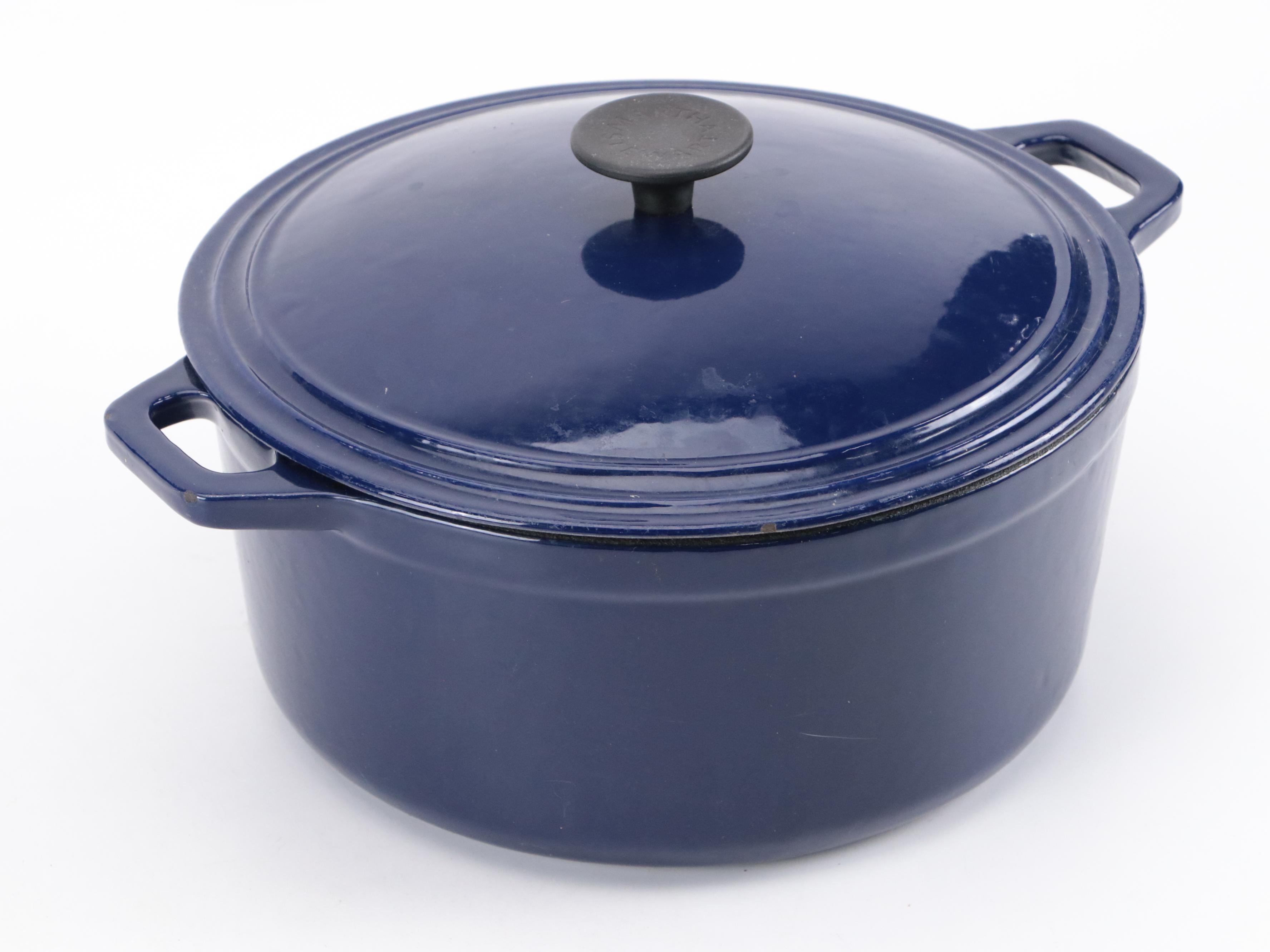 Martha Stewart Enameled Cast Iron Dutch Oven
