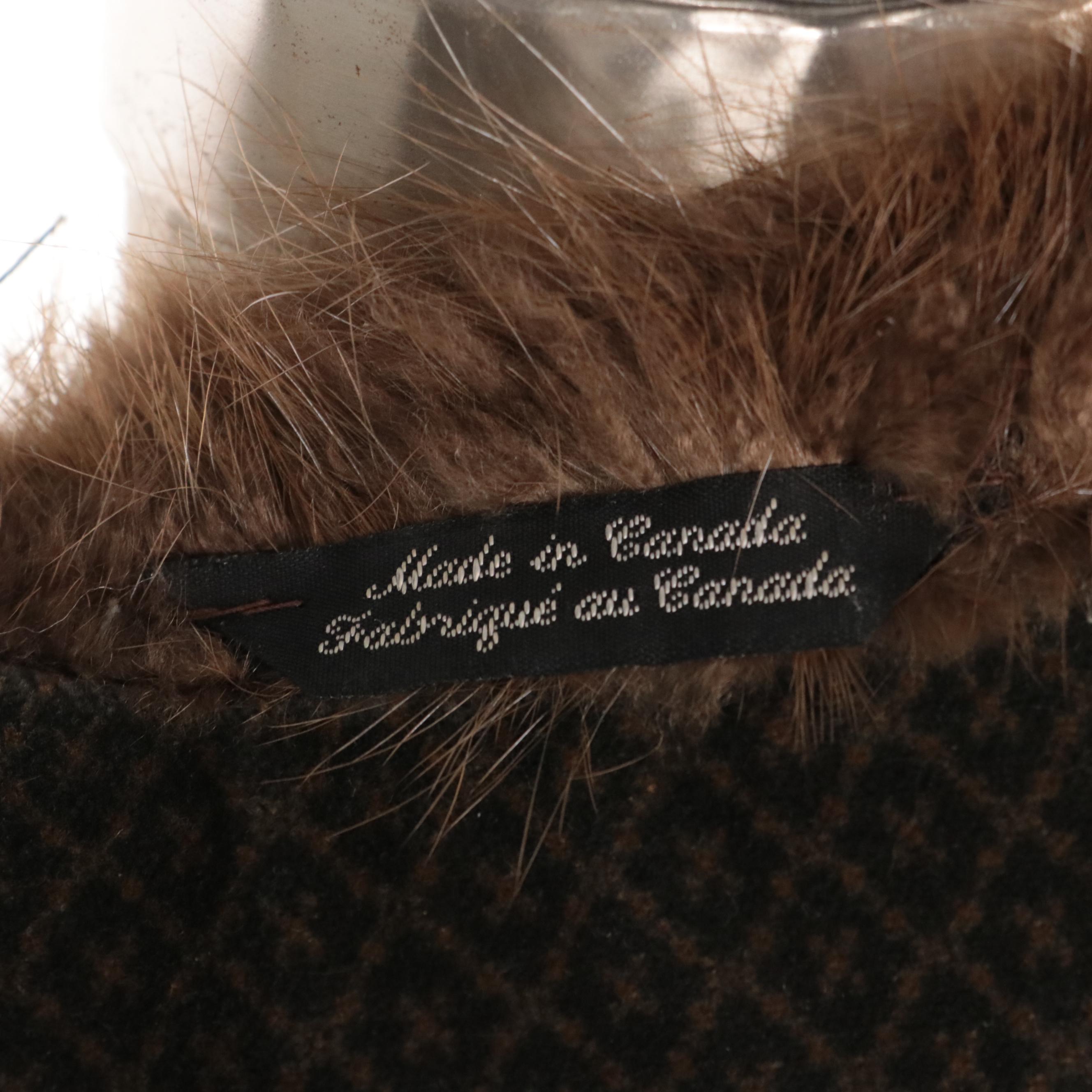 Canadian Natural Beaver Fur Vest